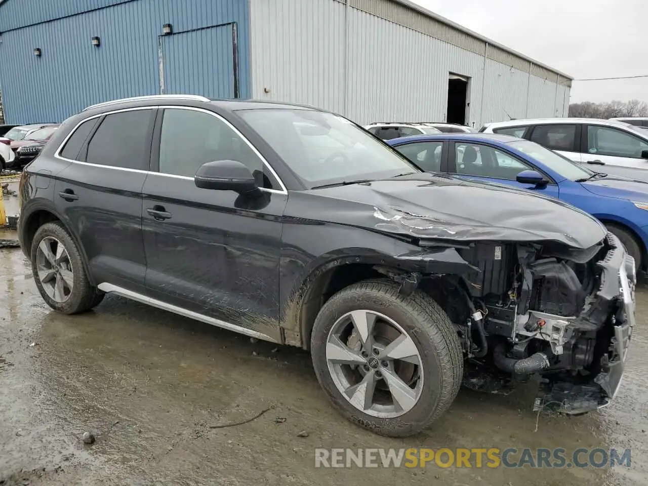 4 Photograph of a damaged car WA1ABAFY0R2100659 AUDI Q5 2024