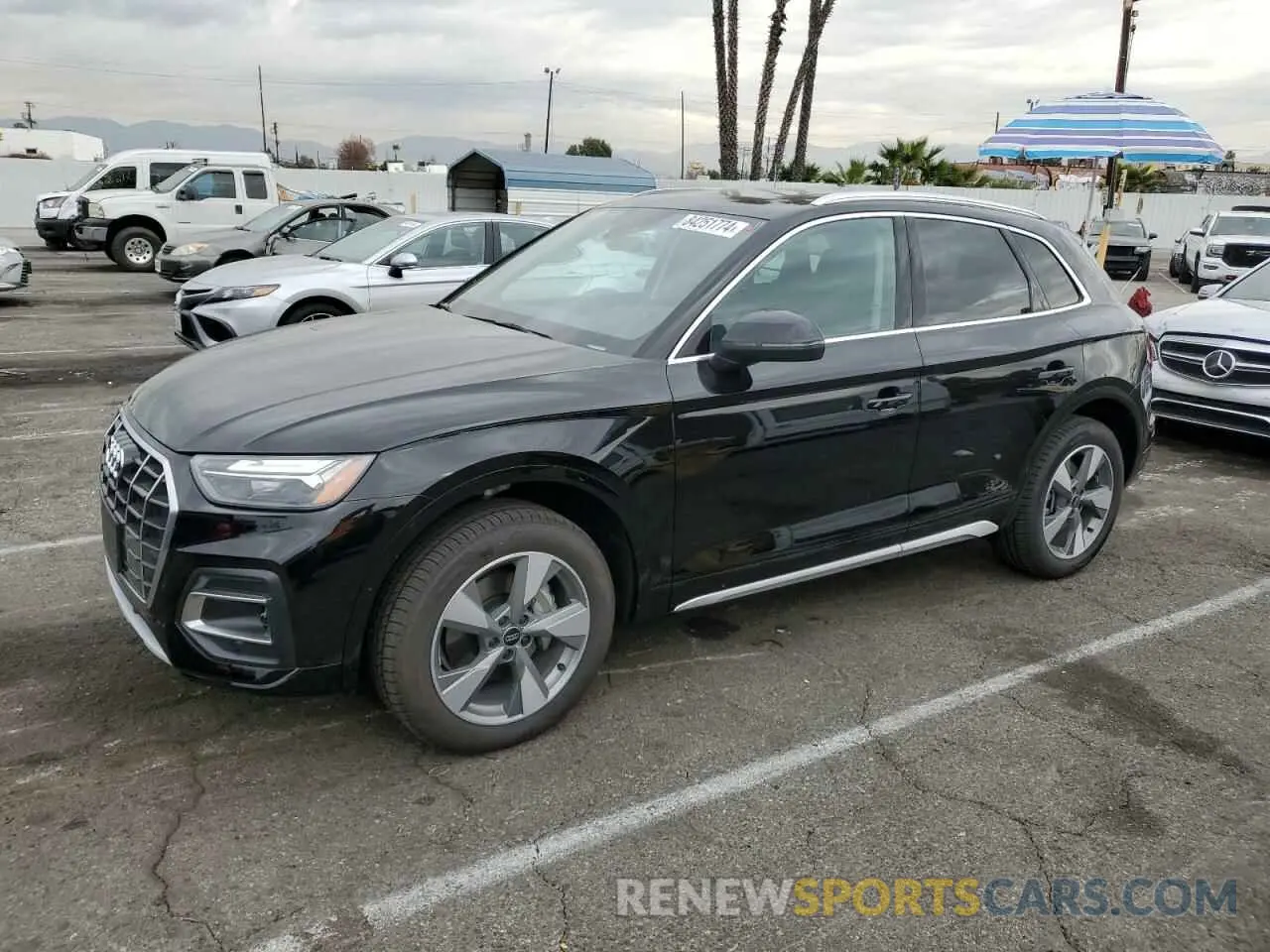 1 Photograph of a damaged car WA1ABAFY6R2137571 AUDI Q5 2024