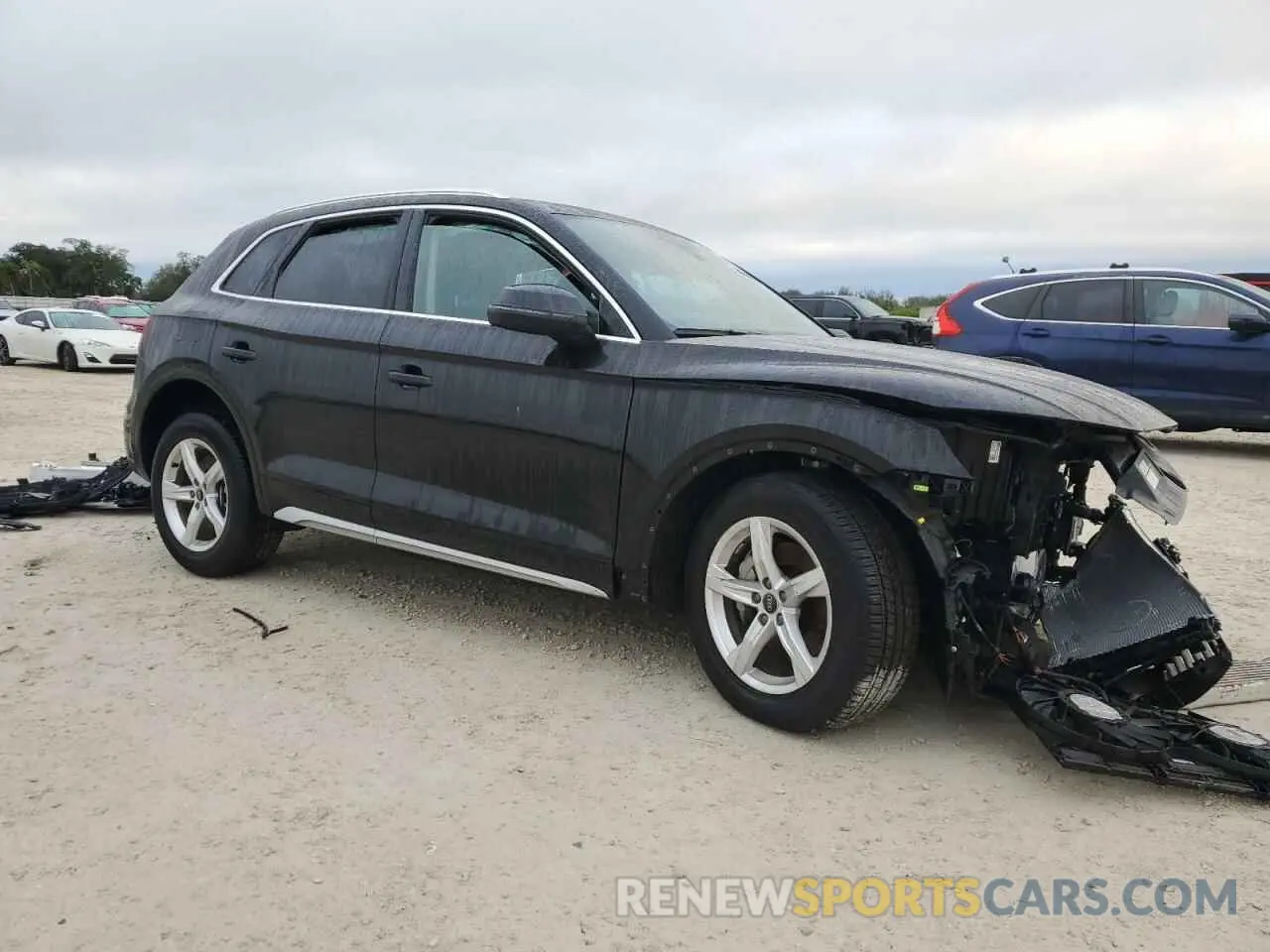 4 Фотография поврежденного автомобиля WA1ABAFY9R2083635 AUDI Q5 2024