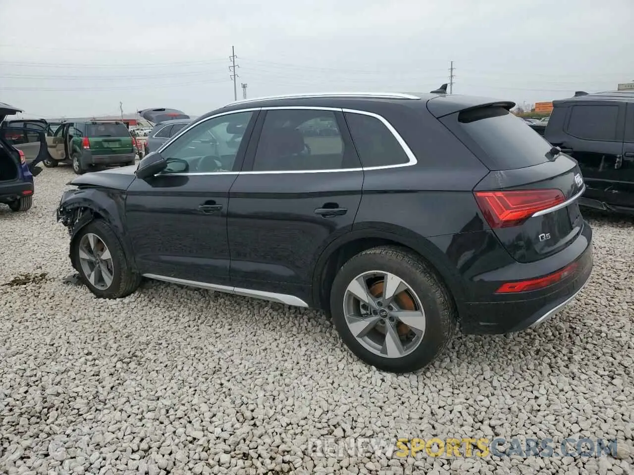 2 Фотография поврежденного автомобиля WA1BBAFY1R2037611 AUDI Q5 2024