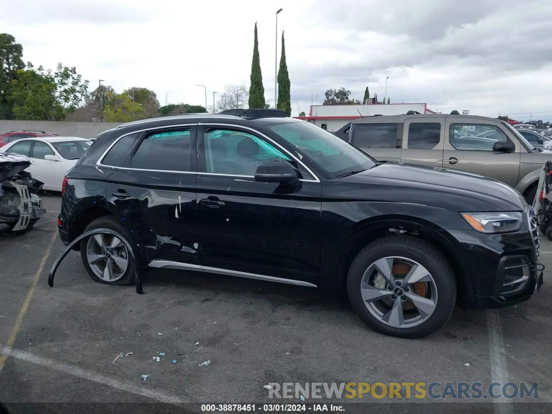 13 Photograph of a damaged car WA1BBAFY8R2000751 AUDI Q5 2024