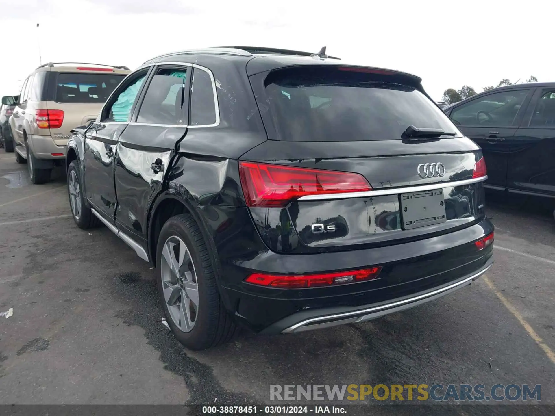 3 Photograph of a damaged car WA1BBAFY8R2000751 AUDI Q5 2024