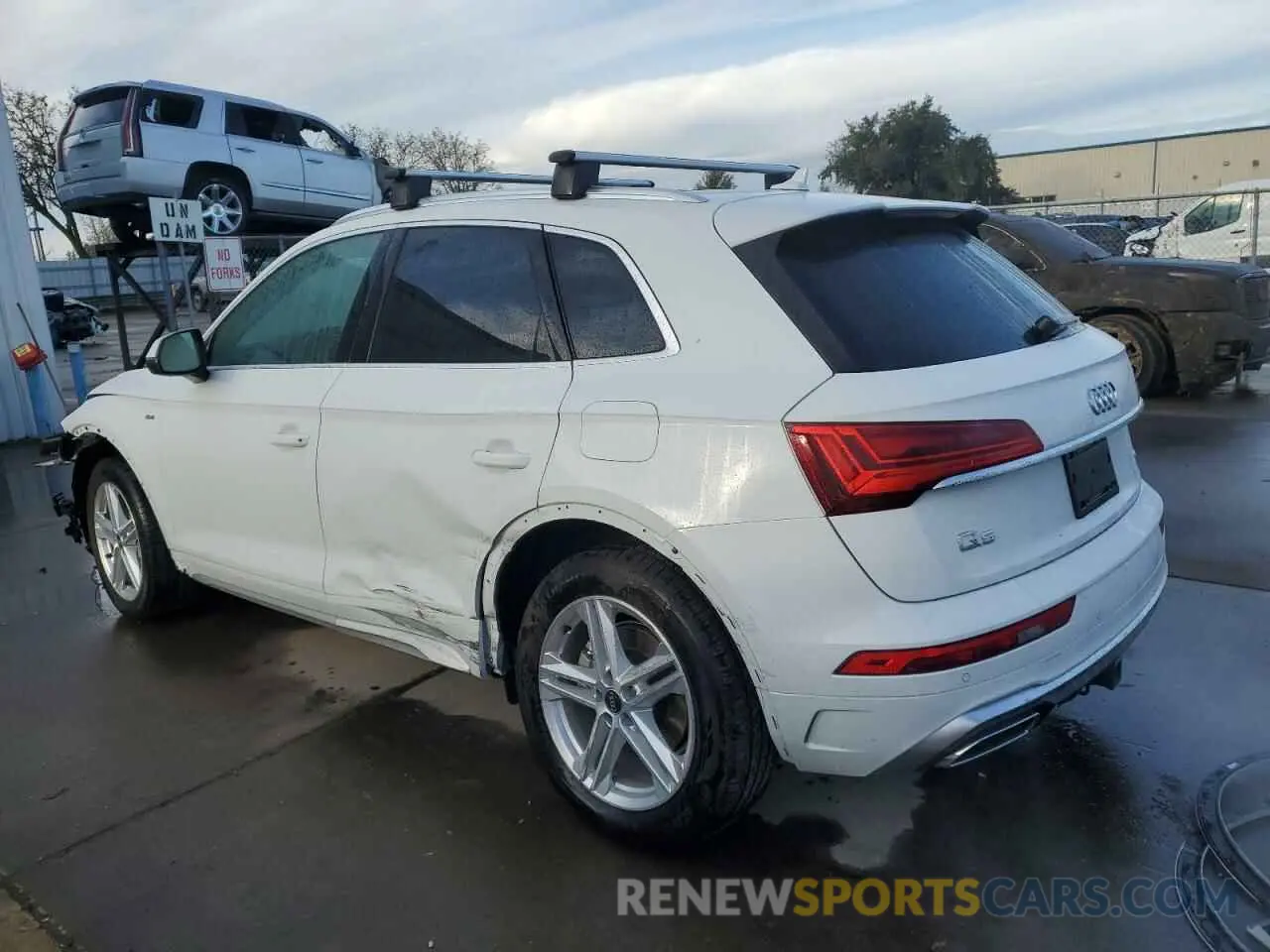 2 Фотография поврежденного автомобиля WA1E2AFY6R2070701 AUDI Q5 2024