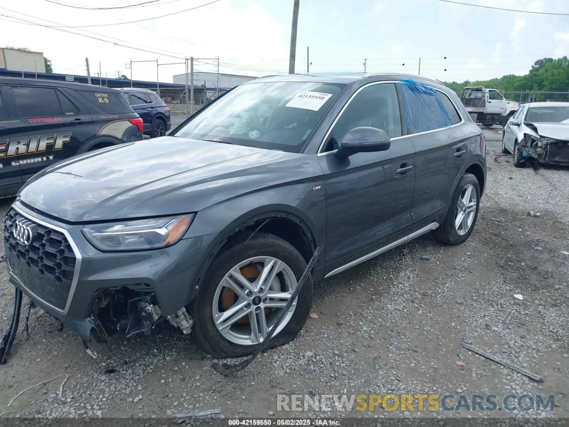 2 Фотография поврежденного автомобиля WA1E2AFY7R2150931 AUDI Q5 2024