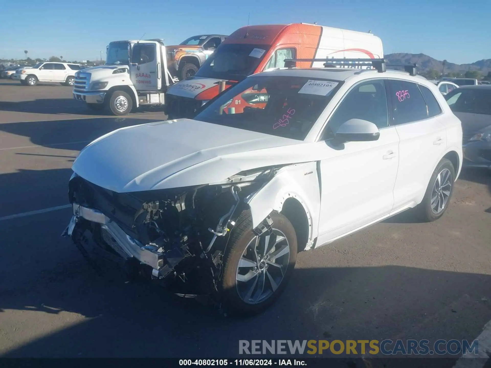 2 Photograph of a damaged car WA1EAAFY0R2030357 AUDI Q5 2024