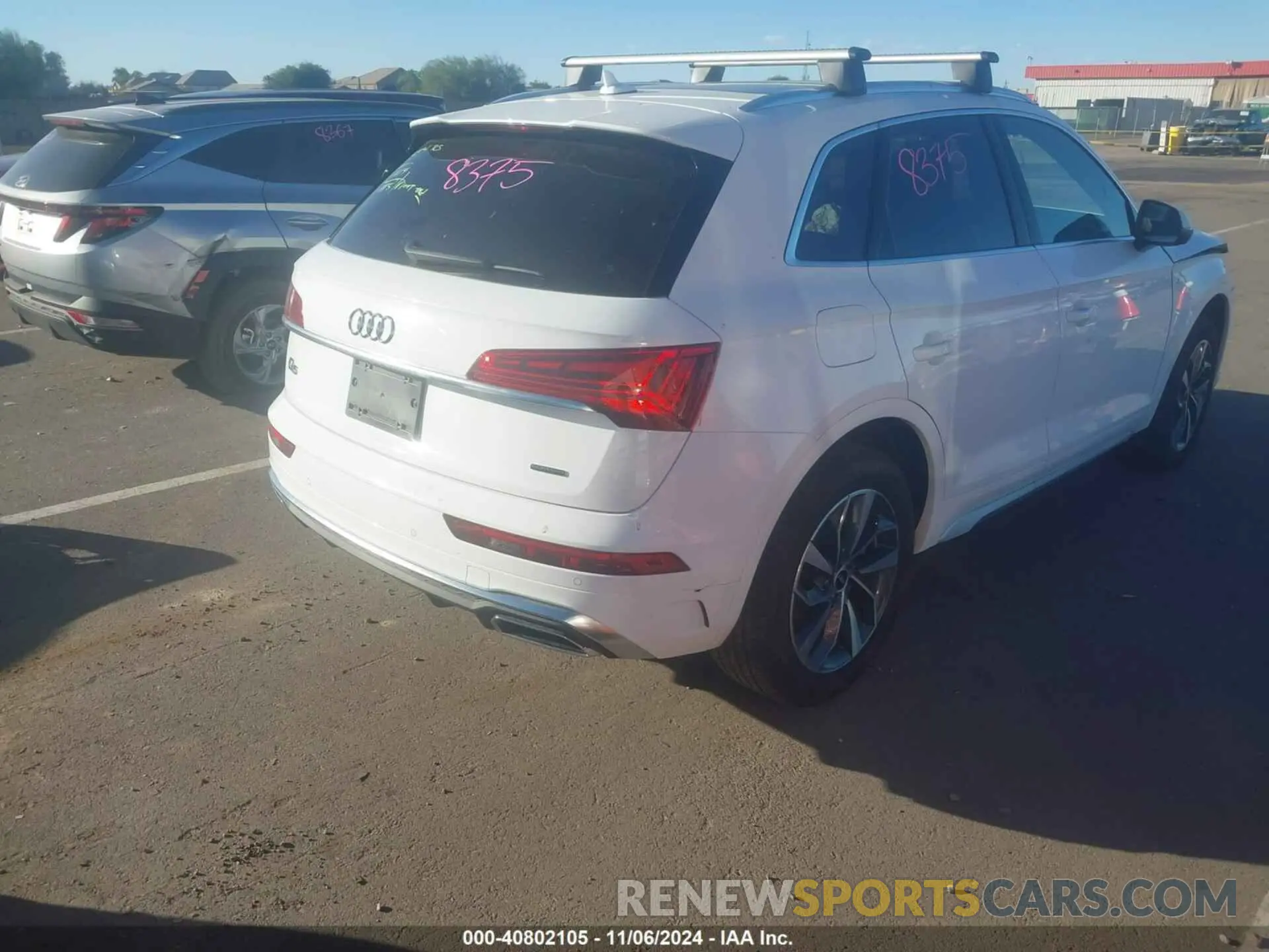 4 Photograph of a damaged car WA1EAAFY0R2030357 AUDI Q5 2024
