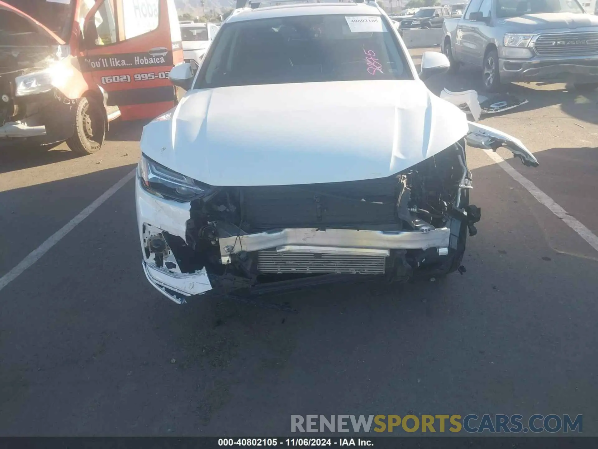 6 Photograph of a damaged car WA1EAAFY0R2030357 AUDI Q5 2024