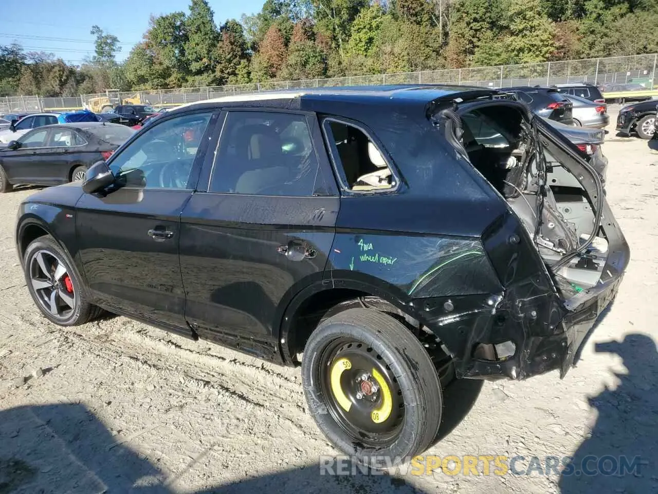 2 Photograph of a damaged car WA1EAAFY8R2033880 AUDI Q5 2024