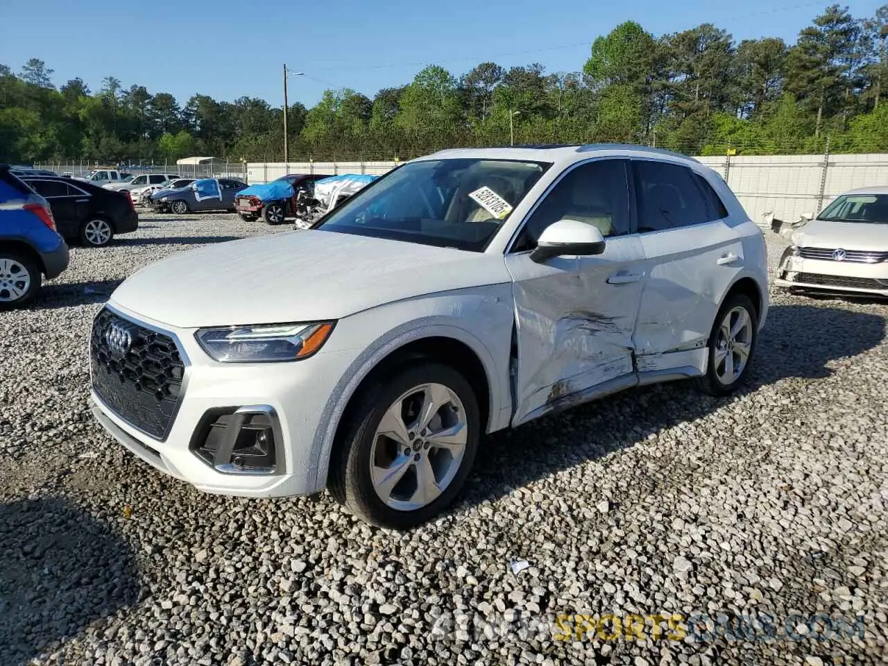 1 Photograph of a damaged car WA1EABFY9R2051407 AUDI Q5 2024