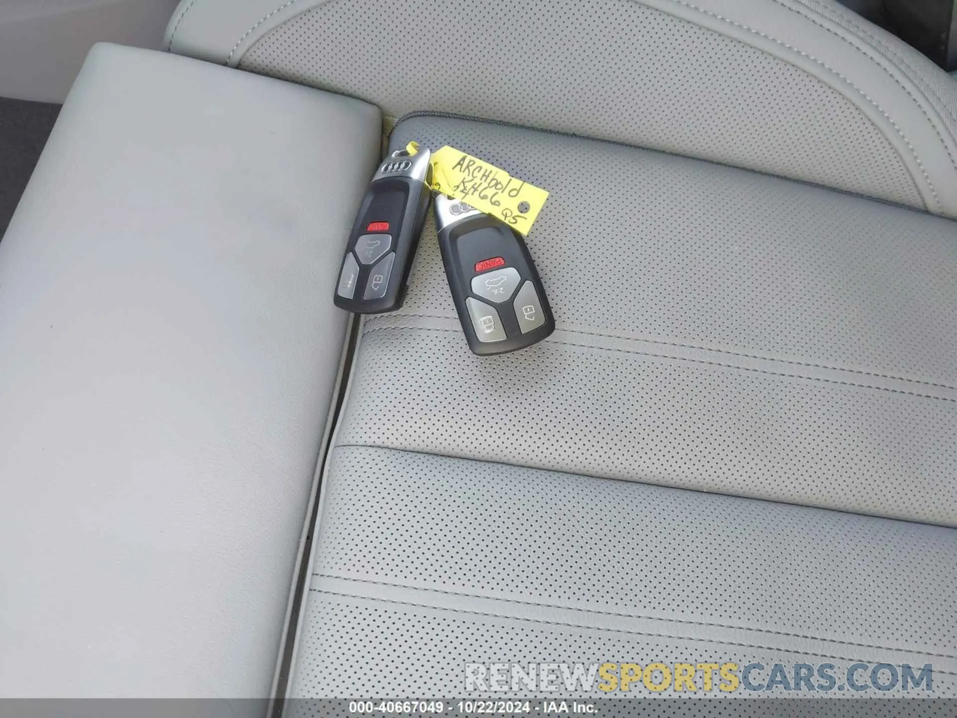 11 Фотография поврежденного автомобиля WA1F2AFY9R2036742 AUDI Q5 2024
