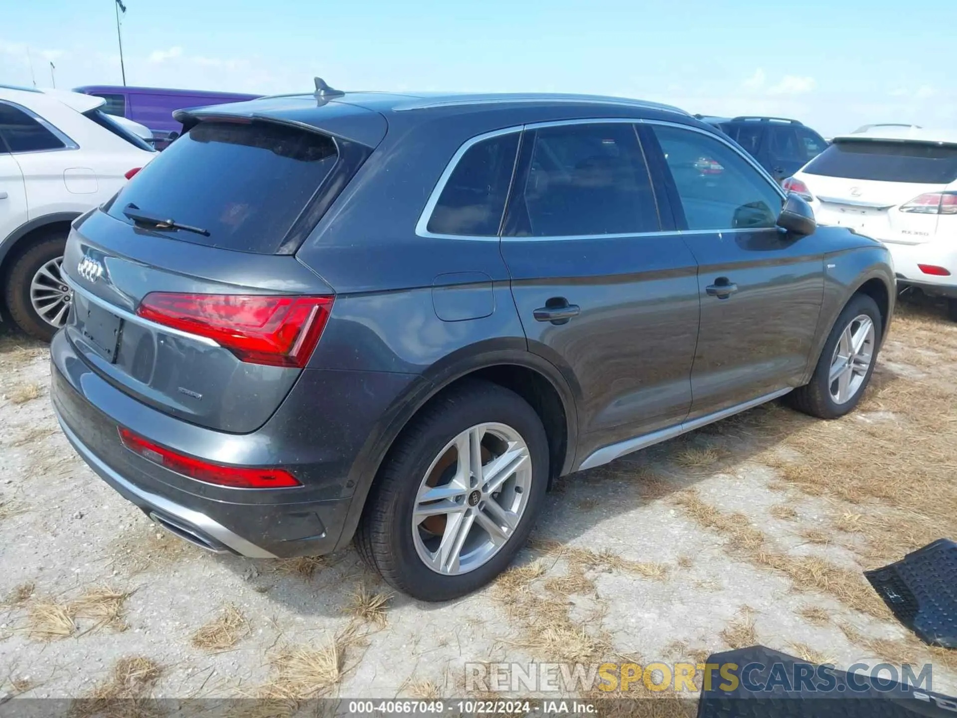 4 Фотография поврежденного автомобиля WA1F2AFY9R2036742 AUDI Q5 2024