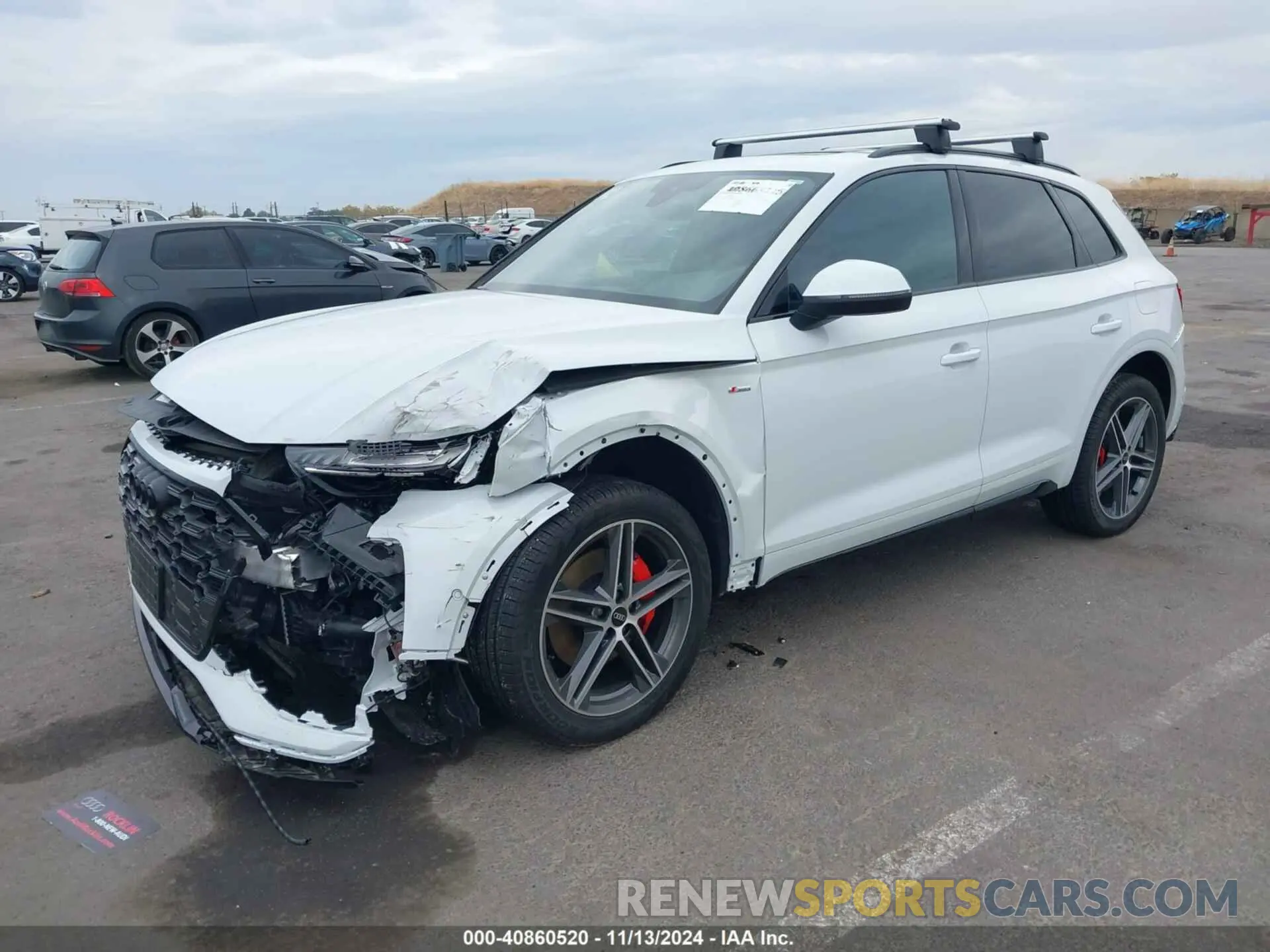 2 Фотография поврежденного автомобиля WA1F2AFYXR2104451 AUDI Q5 2024