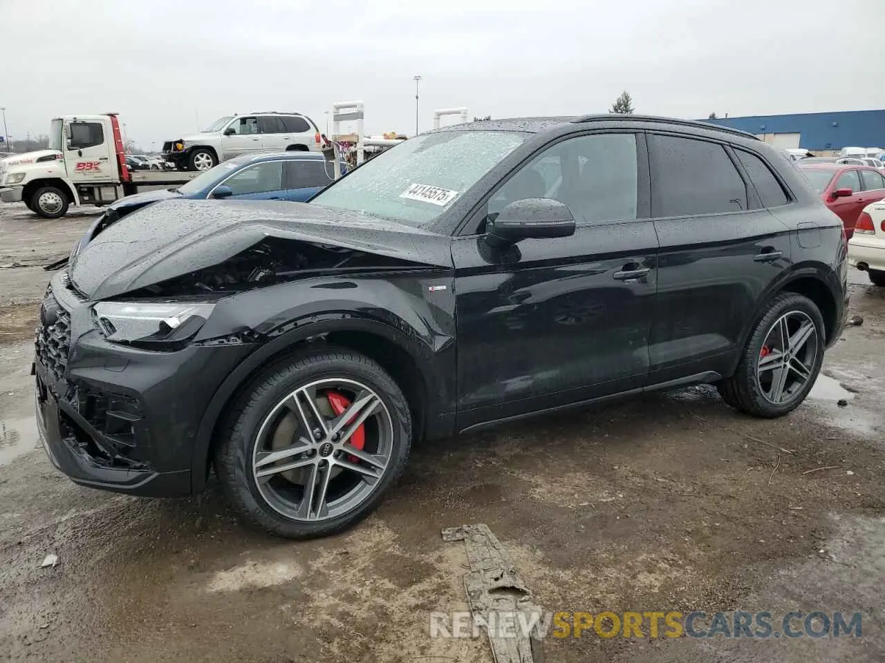 1 Photograph of a damaged car WA1F2AFYXR2134565 AUDI Q5 2024
