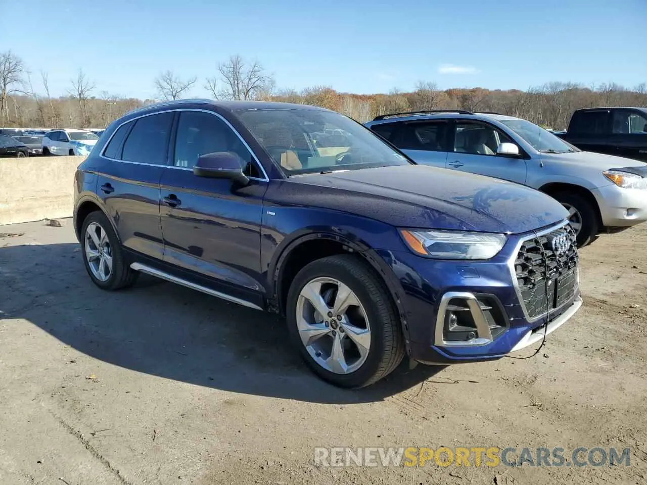 4 Фотография поврежденного автомобиля WA1FAAFY5R2024106 AUDI Q5 2024