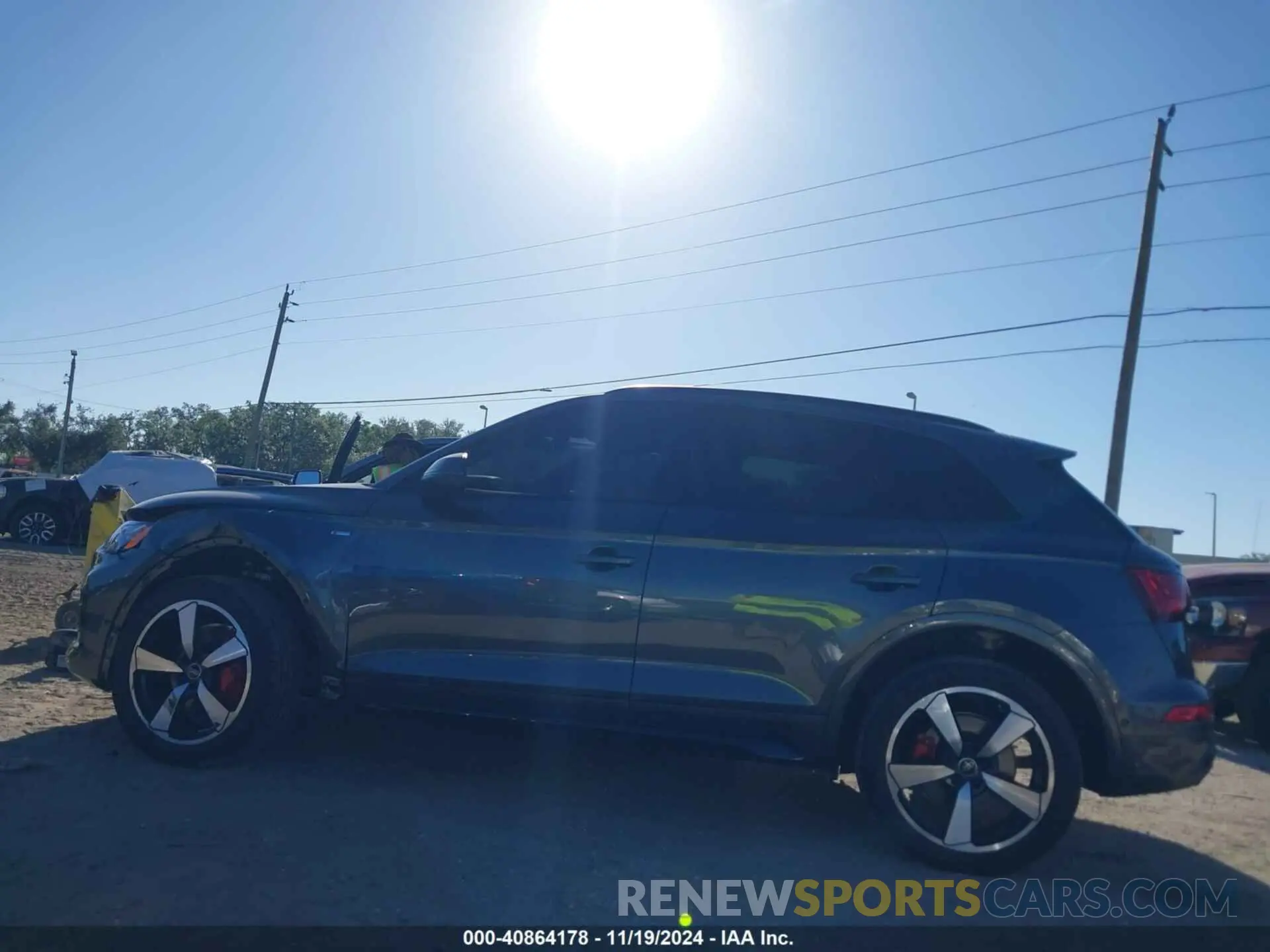 14 Фотография поврежденного автомобиля WA1FAAFY5R2112458 AUDI Q5 2024