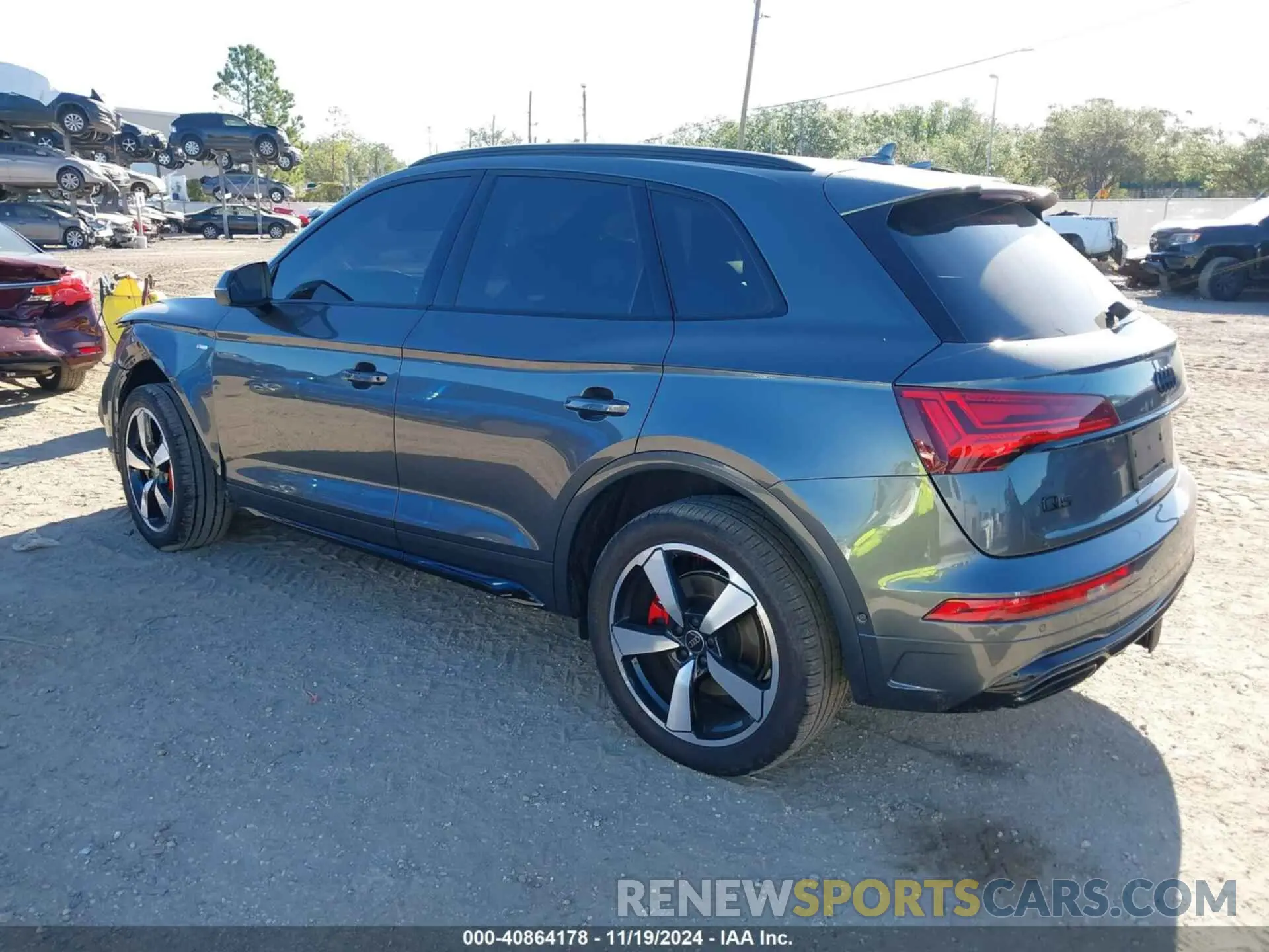 3 Фотография поврежденного автомобиля WA1FAAFY5R2112458 AUDI Q5 2024