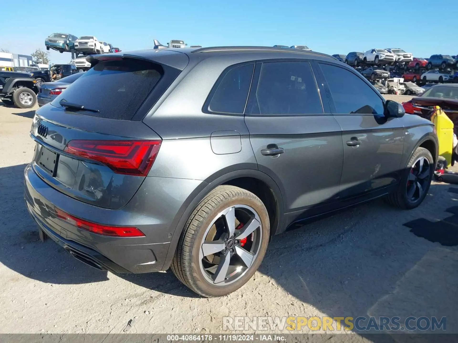 4 Фотография поврежденного автомобиля WA1FAAFY5R2112458 AUDI Q5 2024