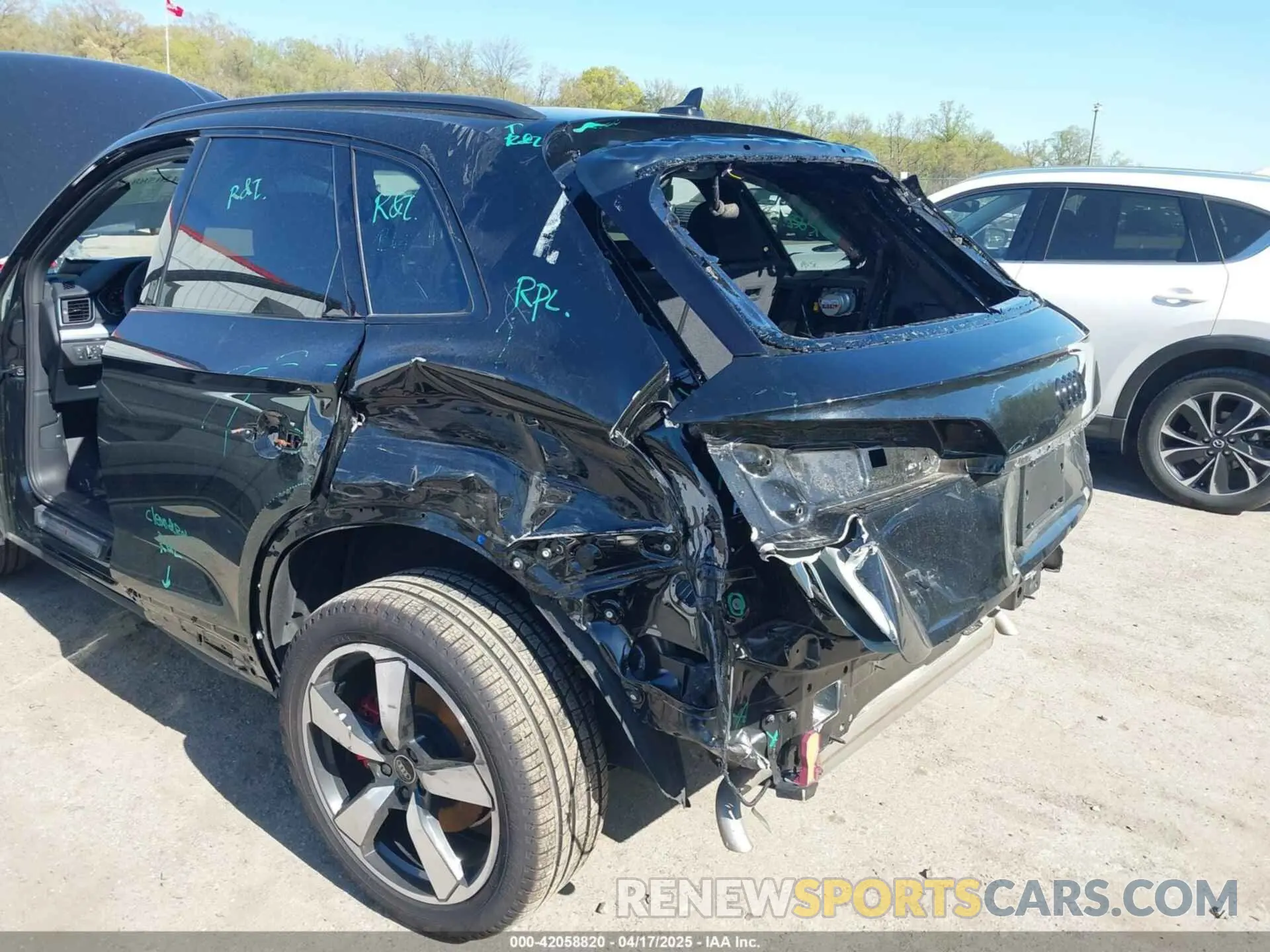 6 Фотография поврежденного автомобиля WA1FAAFY5R2134976 AUDI Q5 2024