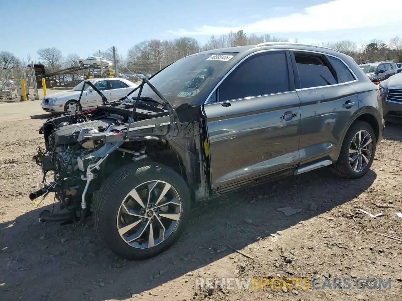 1 Фотография поврежденного автомобиля WA1FAAFY7R2014421 AUDI Q5 2024