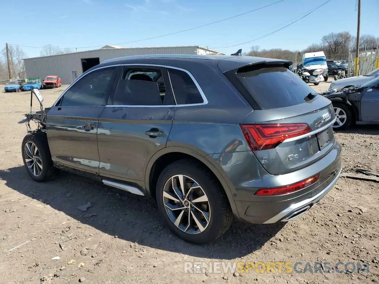 2 Фотография поврежденного автомобиля WA1FAAFY7R2014421 AUDI Q5 2024