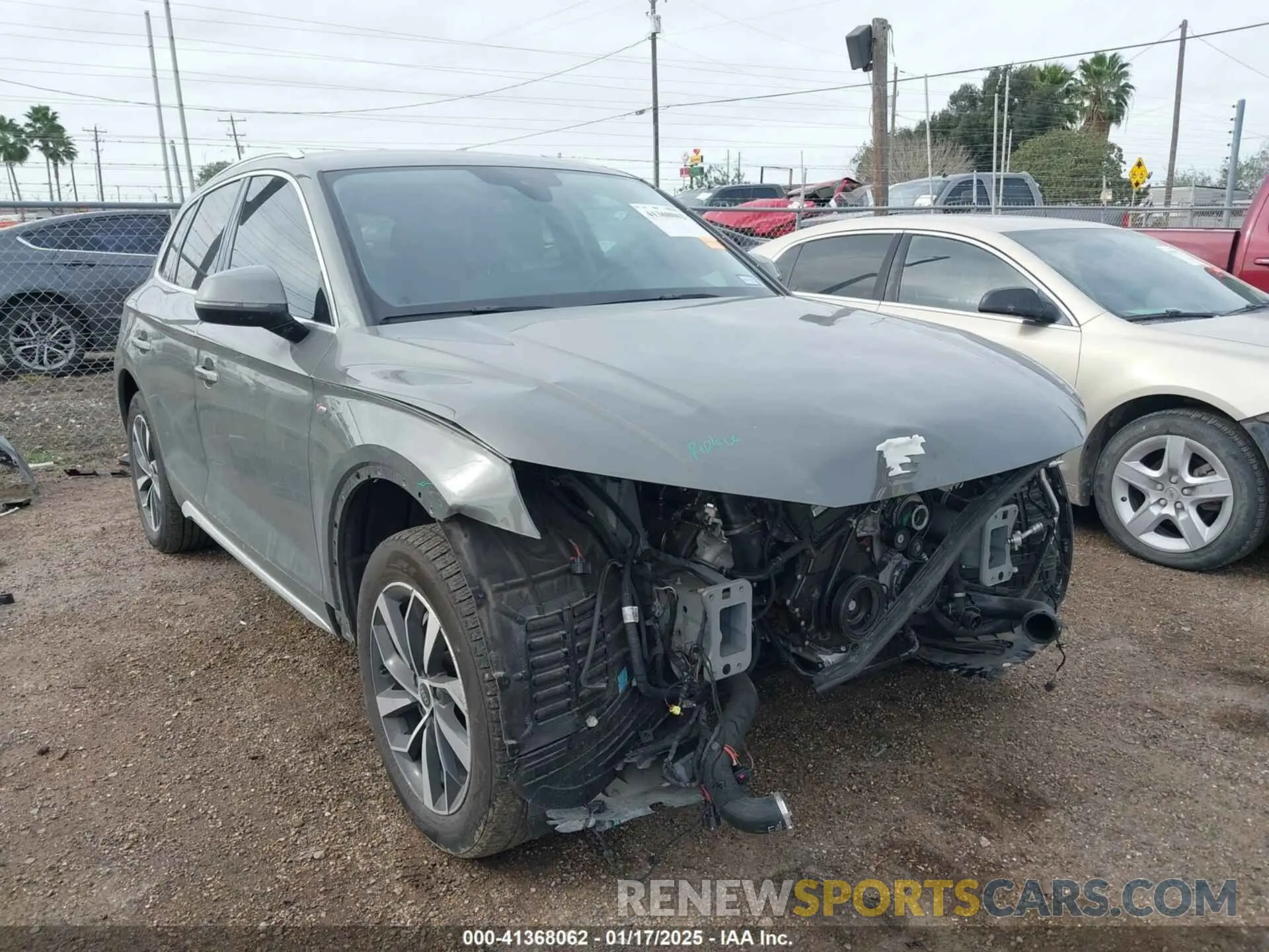 1 Фотография поврежденного автомобиля WA1GAAFY1R2000549 AUDI Q5 2024