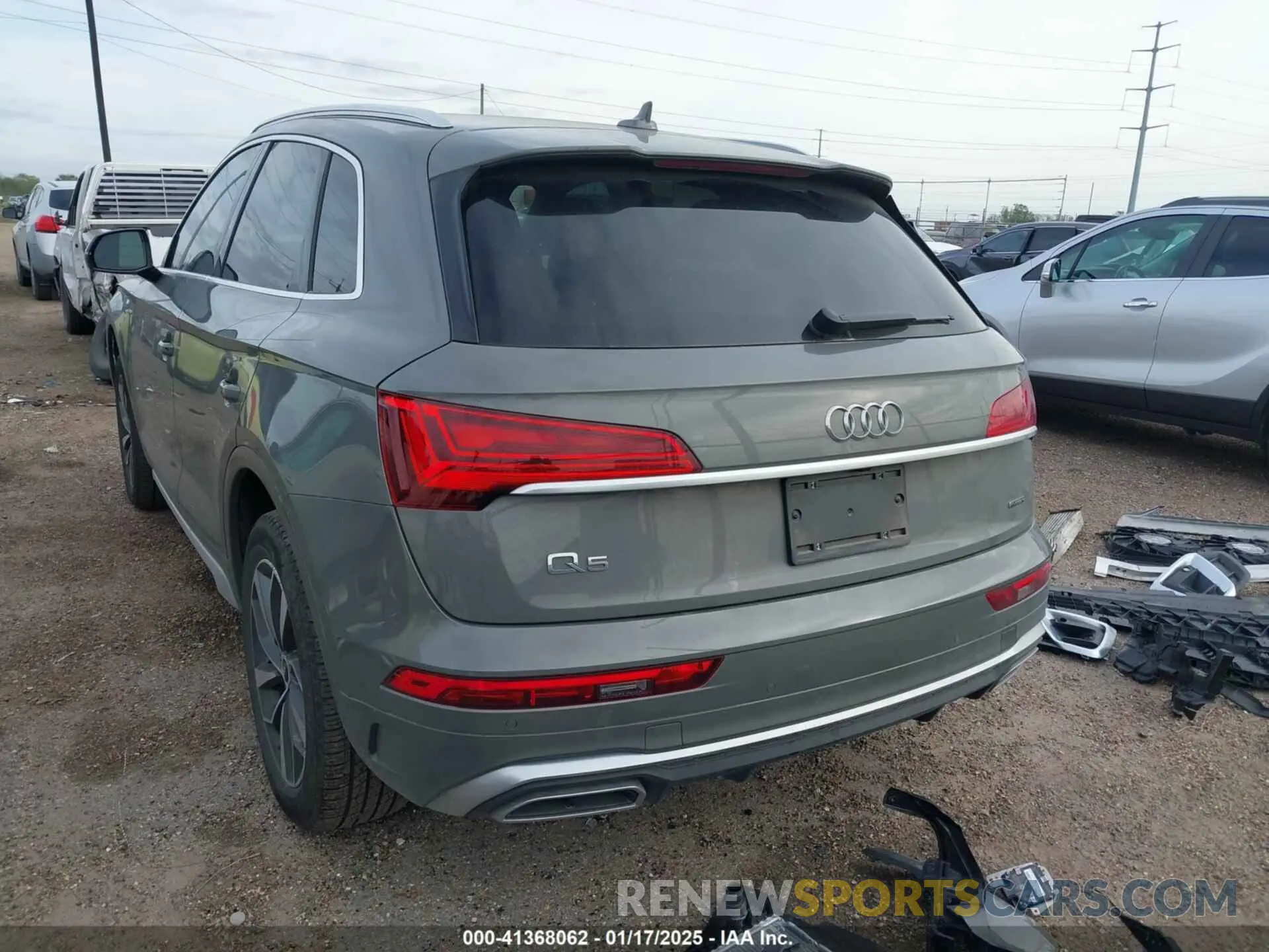 3 Фотография поврежденного автомобиля WA1GAAFY1R2000549 AUDI Q5 2024