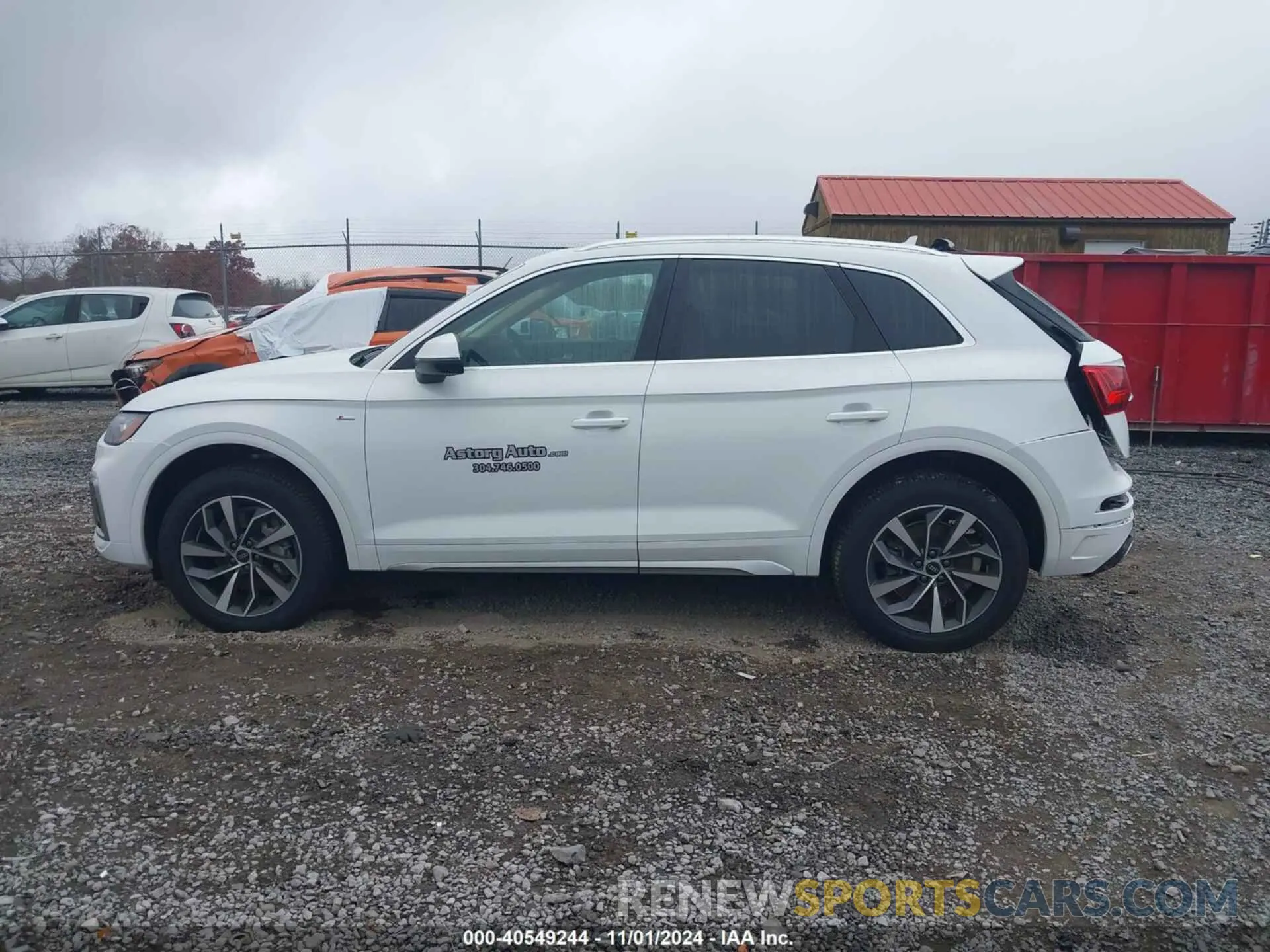 14 Photograph of a damaged car WA1GAAFY4R2024229 AUDI Q5 2024
