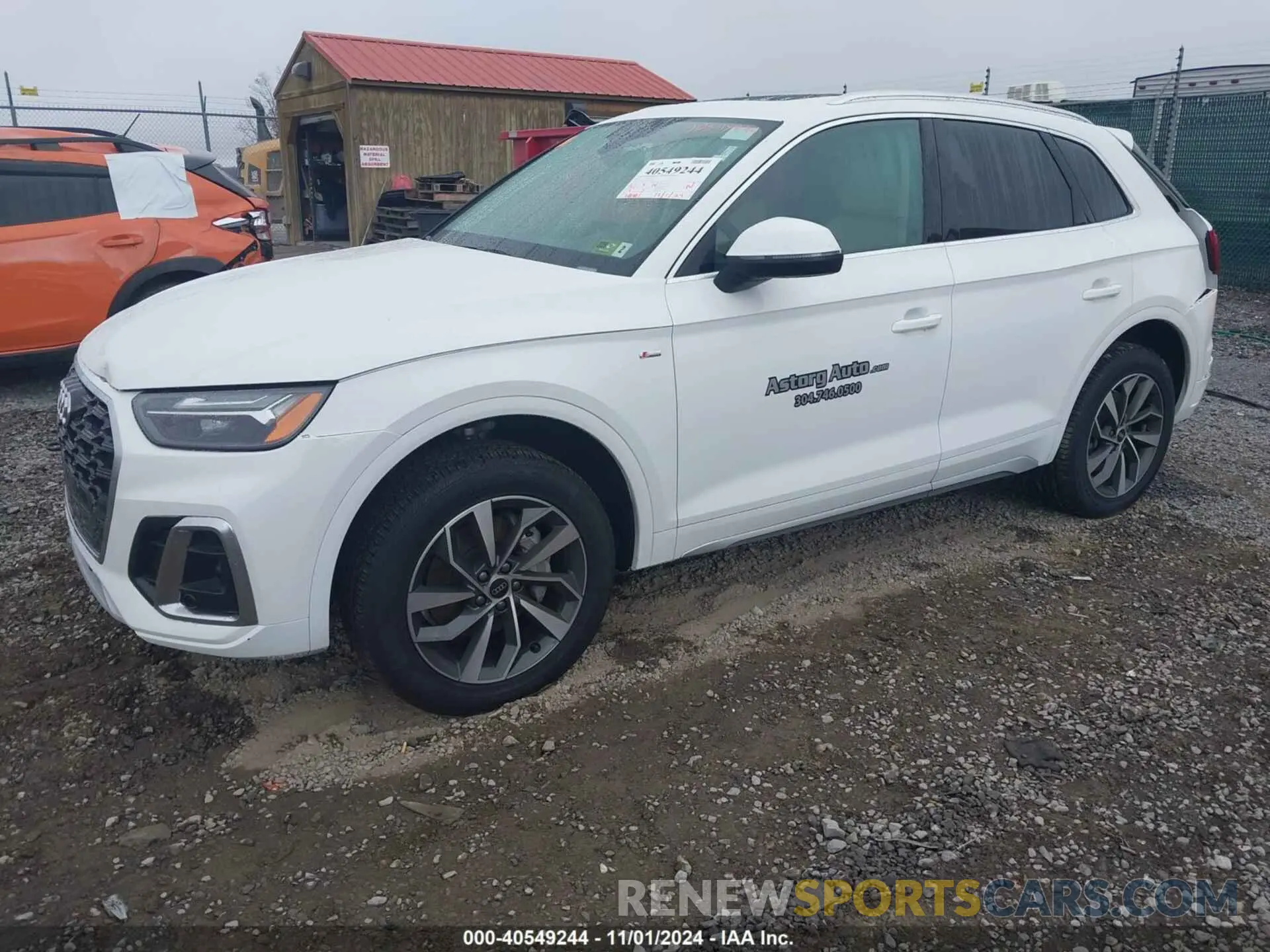 2 Photograph of a damaged car WA1GAAFY4R2024229 AUDI Q5 2024