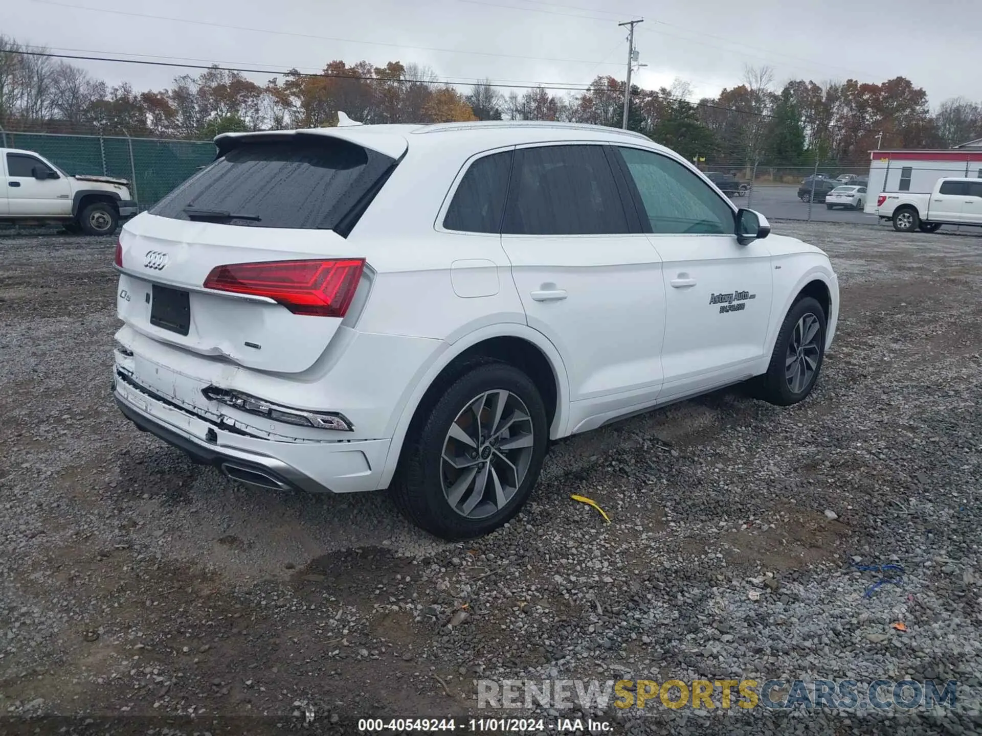 4 Photograph of a damaged car WA1GAAFY4R2024229 AUDI Q5 2024