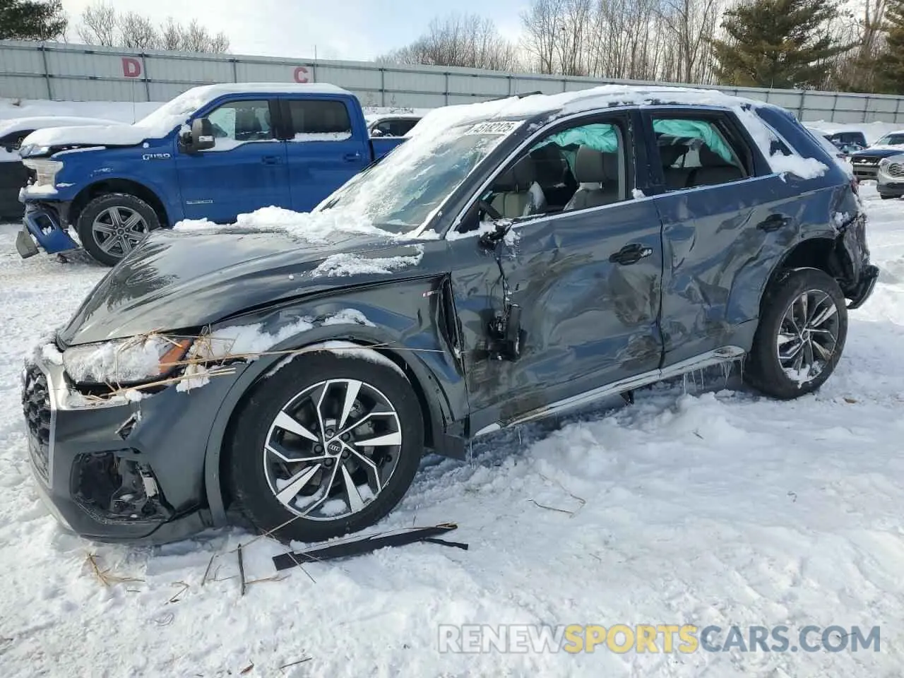 1 Фотография поврежденного автомобиля WA1GAAFY9R2049496 AUDI Q5 2024