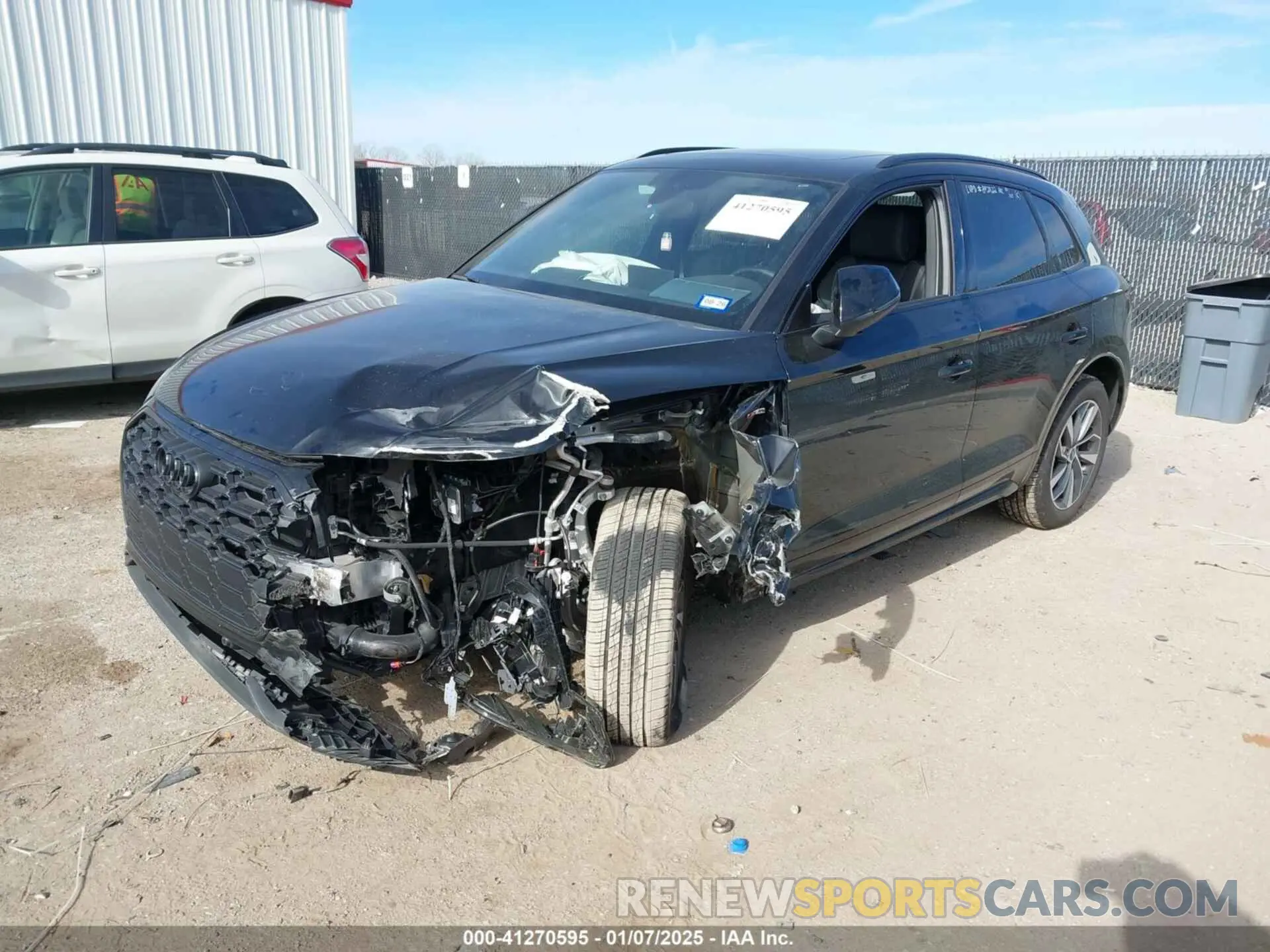 2 Photograph of a damaged car WA1GAAFYXR2105641 AUDI Q5 2024