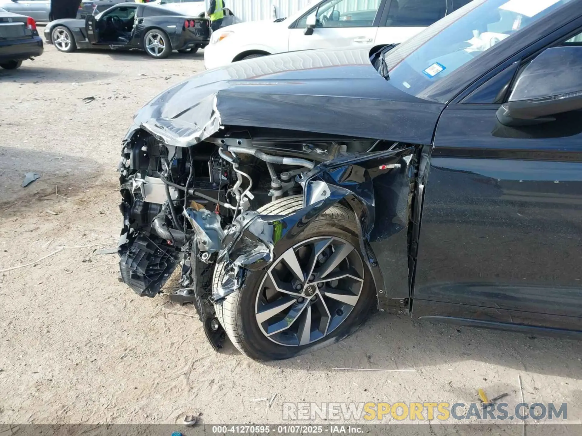 6 Photograph of a damaged car WA1GAAFYXR2105641 AUDI Q5 2024