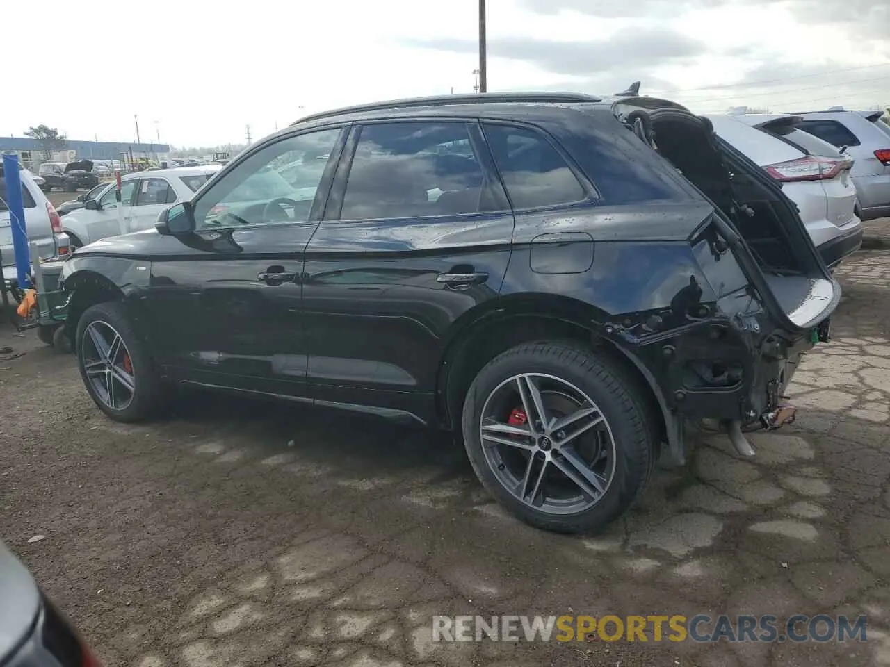 2 Фотография поврежденного автомобиля WA1E2AFY0S2022312 AUDI Q5 2025