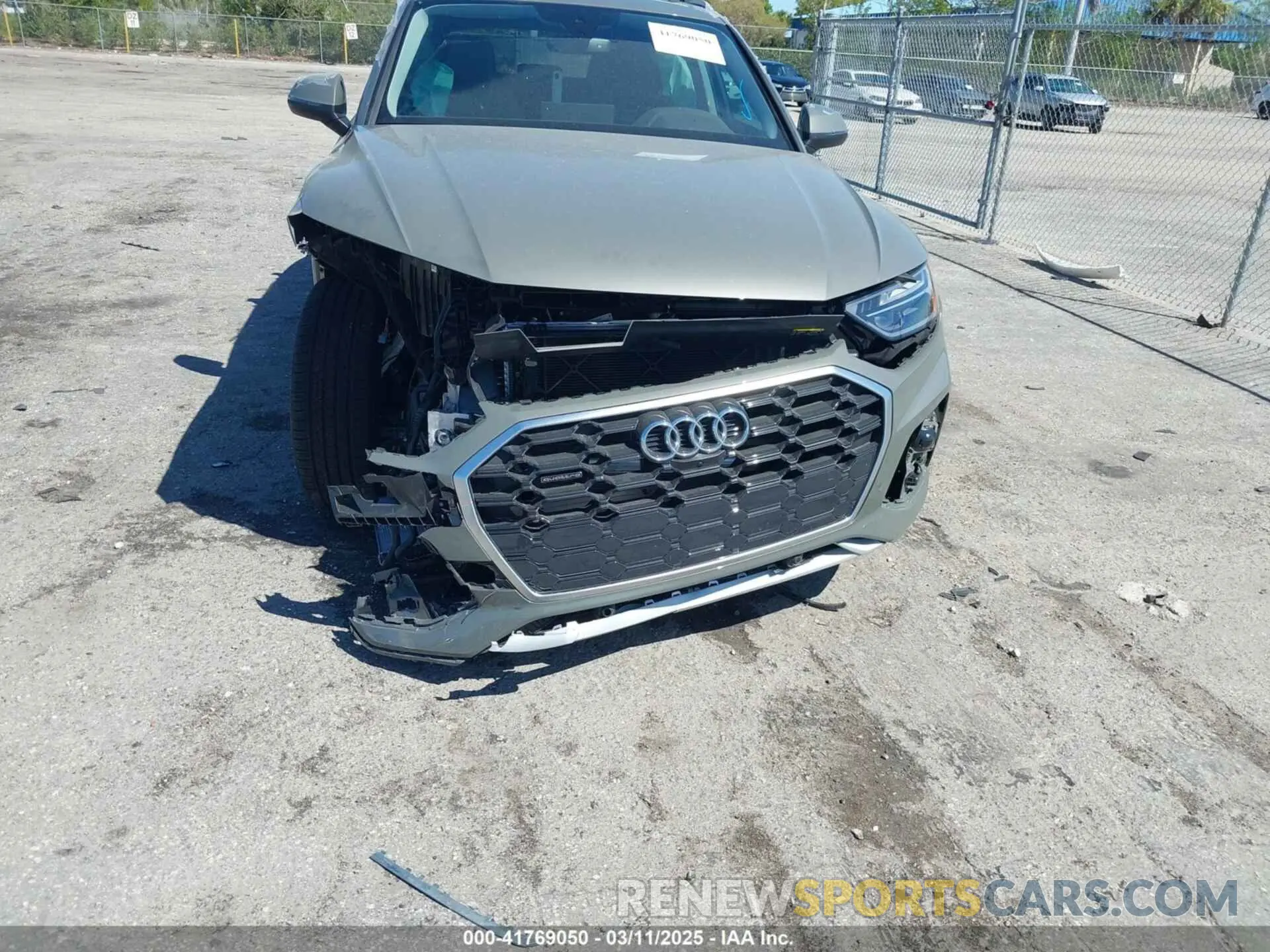 6 Фотография поврежденного автомобиля WA1E2AFYXS2011401 AUDI Q5 2025
