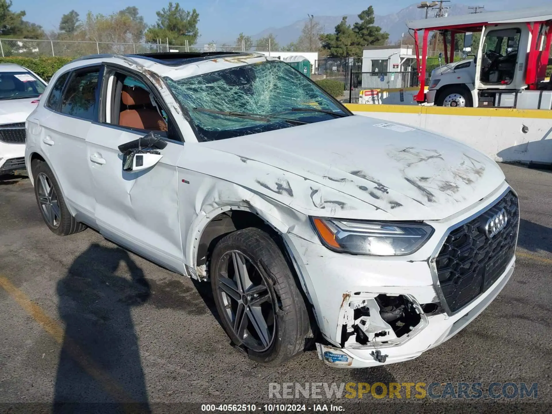 1 Фотография поврежденного автомобиля WA1G2AFY0M2040188 AUDI Q5 E 2021