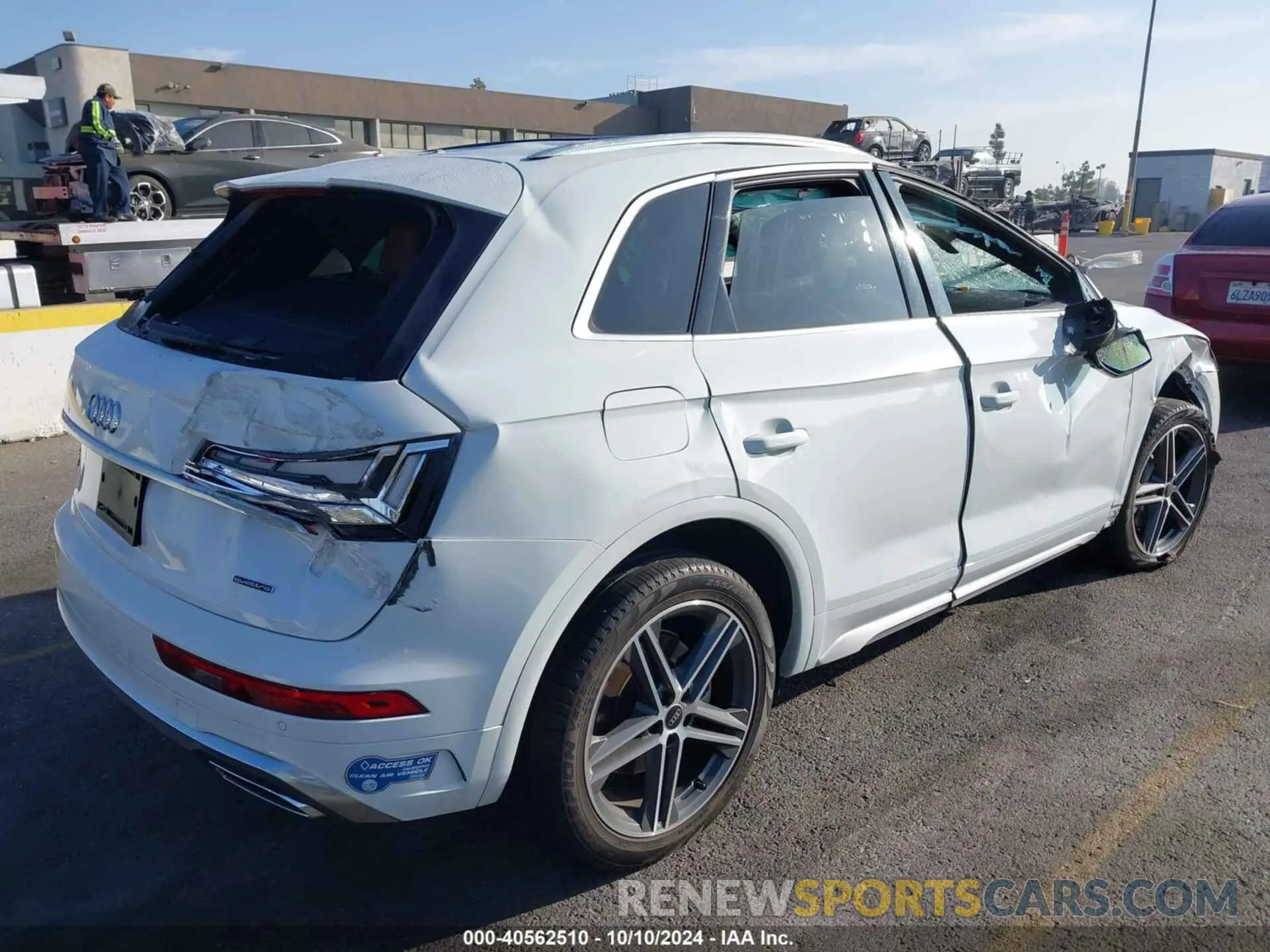 4 Фотография поврежденного автомобиля WA1G2AFY0M2040188 AUDI Q5 E 2021