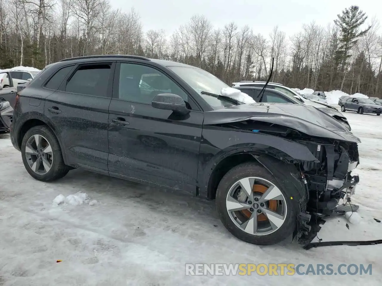 4 Фотография поврежденного автомобиля WA1AAAFY1R2134287 AUDI Q5 KOMFORT 2024
