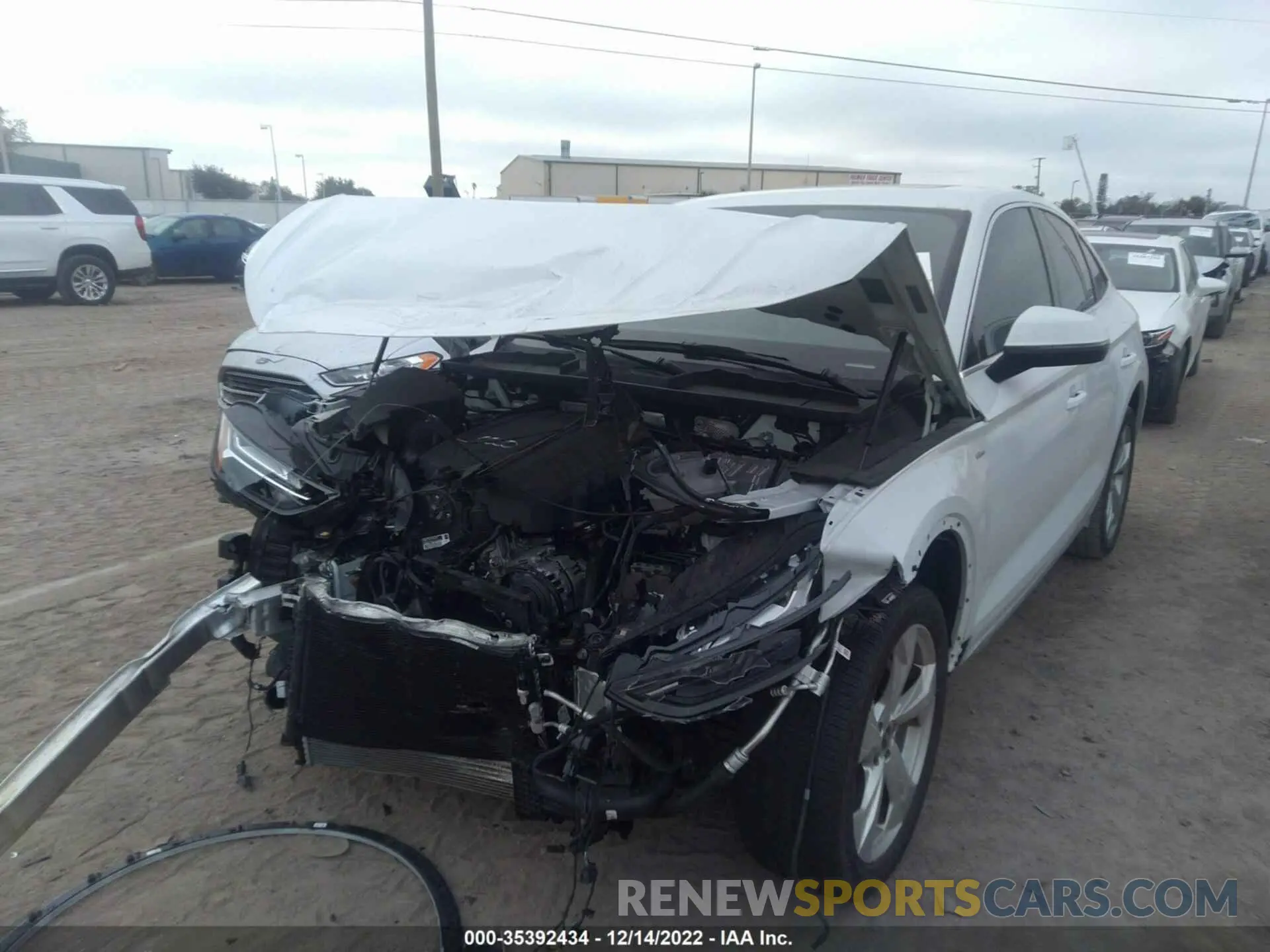 6 Photograph of a damaged car WA15AAFY5M2089459 AUDI Q5 SPORTBACK 2021
