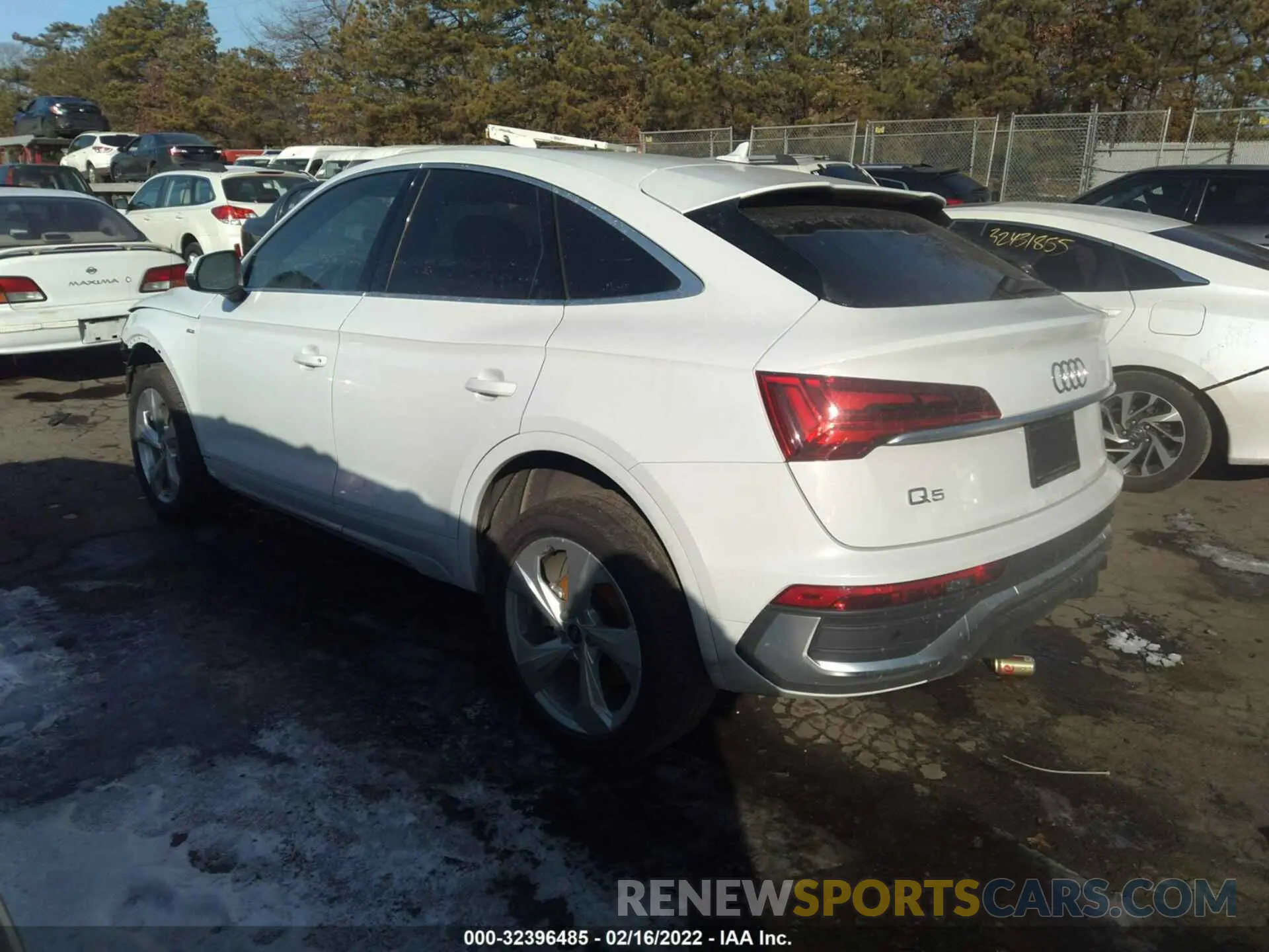3 Фотография поврежденного автомобиля WA15AAFY5N2018991 AUDI Q5 SPORTBACK 2022