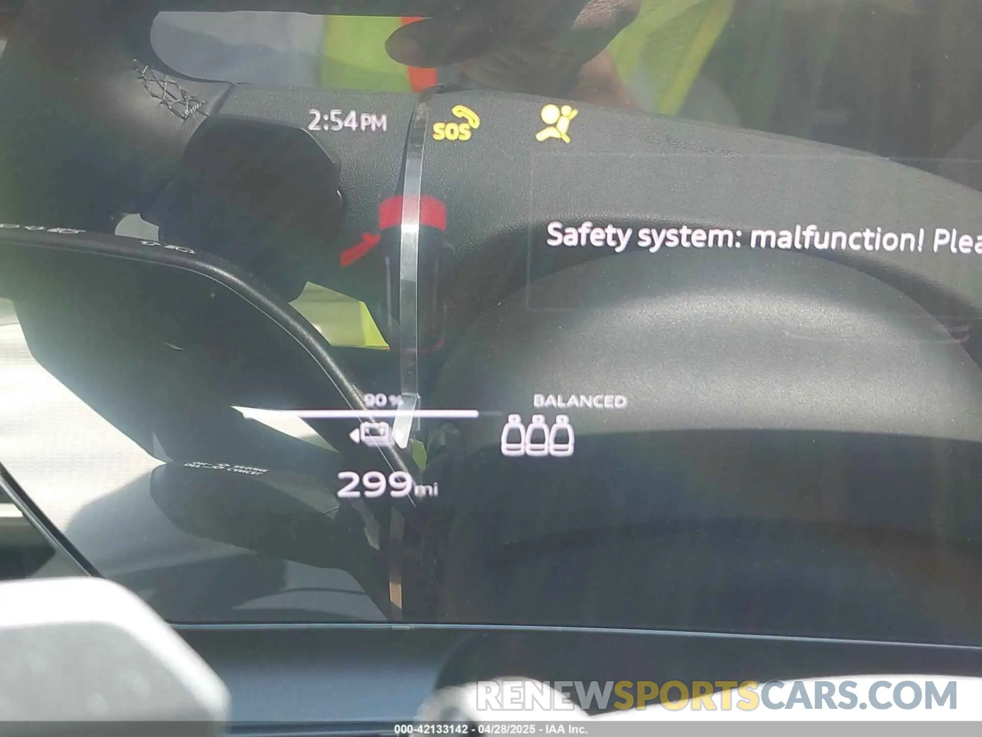7 Photograph of a damaged car WA124BGF3SA005946 AUDI Q6 E-TRON 2025