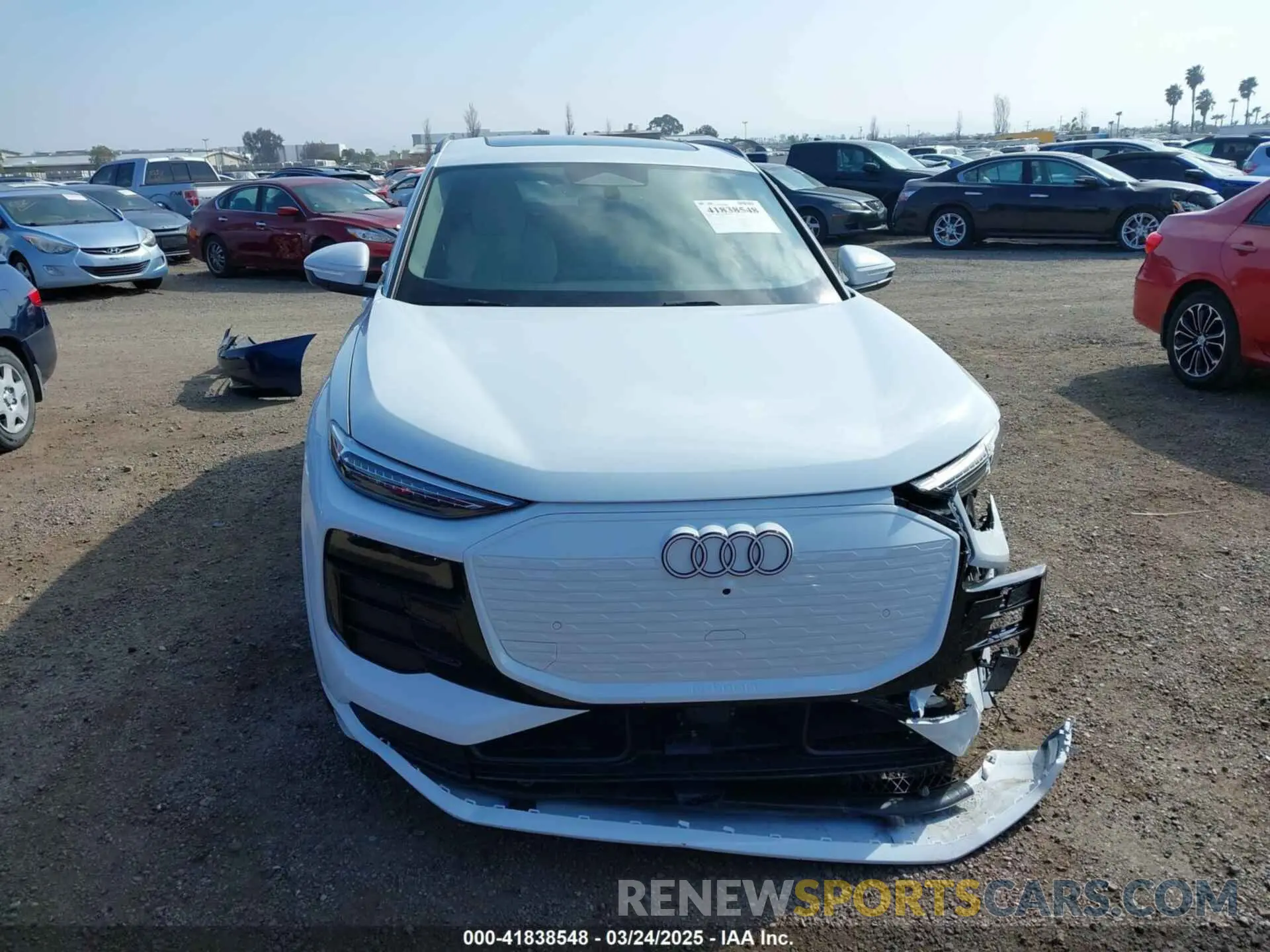 13 Photograph of a damaged car WA124BGFXSA019441 AUDI Q6 E-TRON 2025