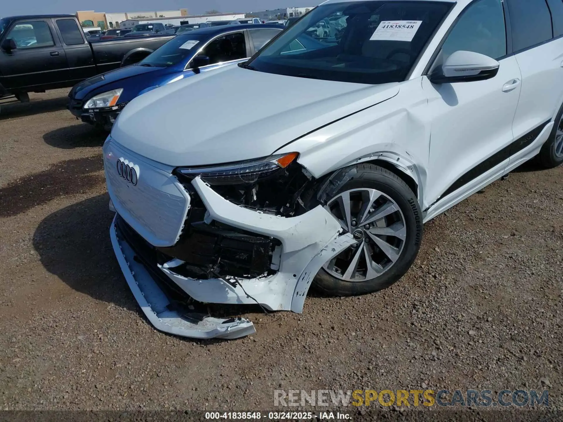 6 Photograph of a damaged car WA124BGFXSA019441 AUDI Q6 E-TRON 2025