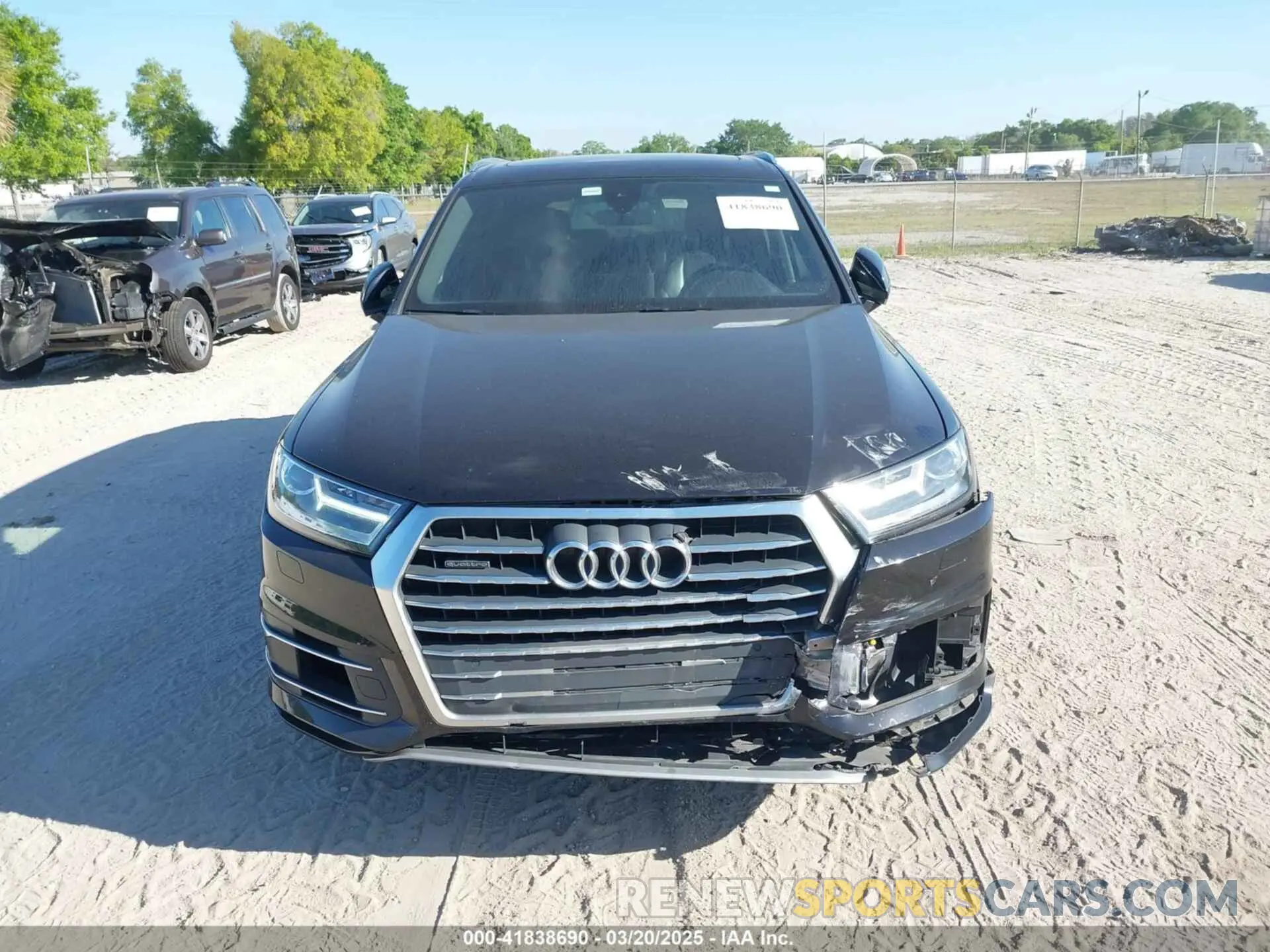 6 Photograph of a damaged car WA1AAAF72KD002186 AUDI Q7 2019