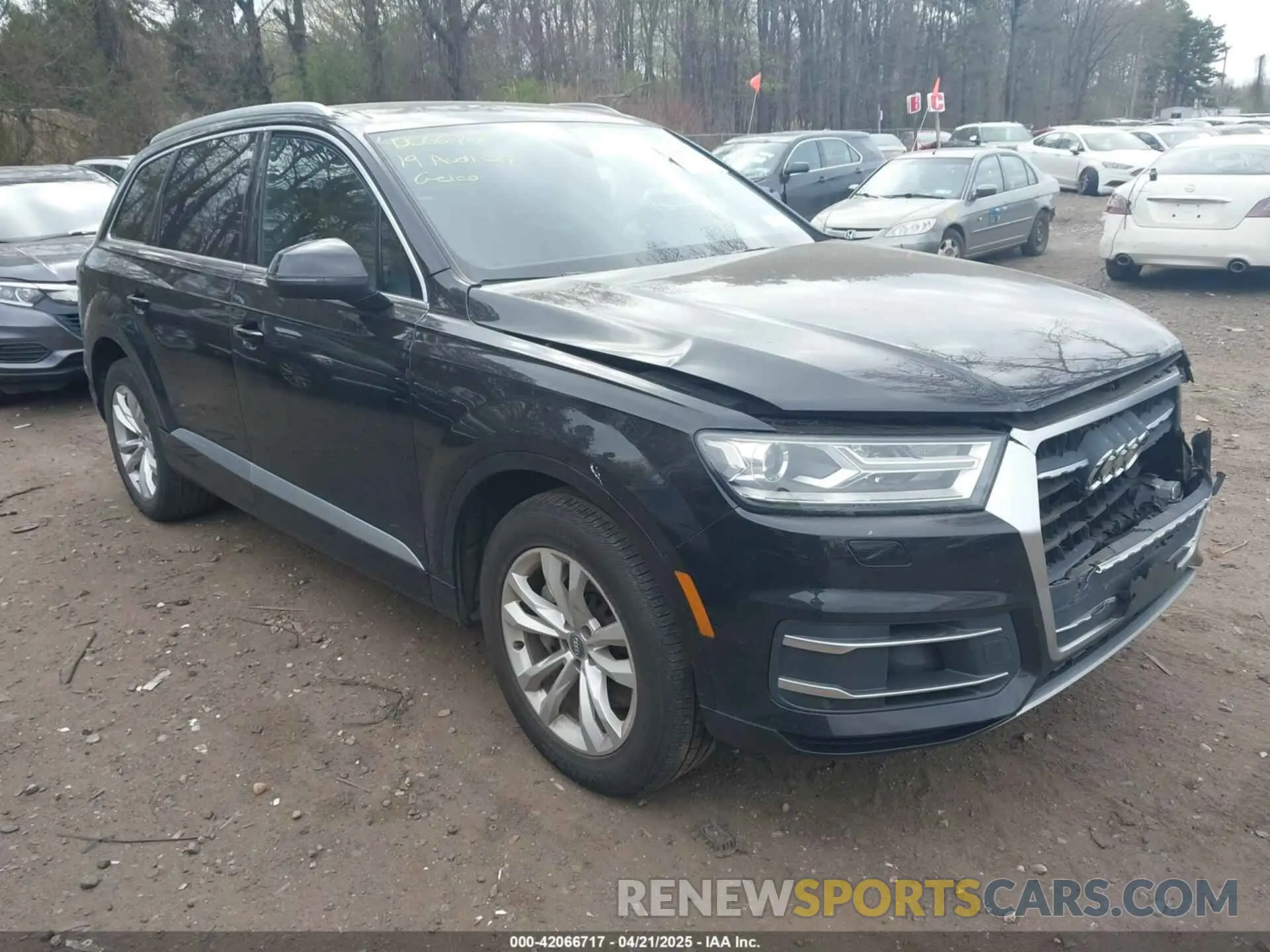 1 Фотография поврежденного автомобиля WA1AAAF74KD002299 AUDI Q7 2019