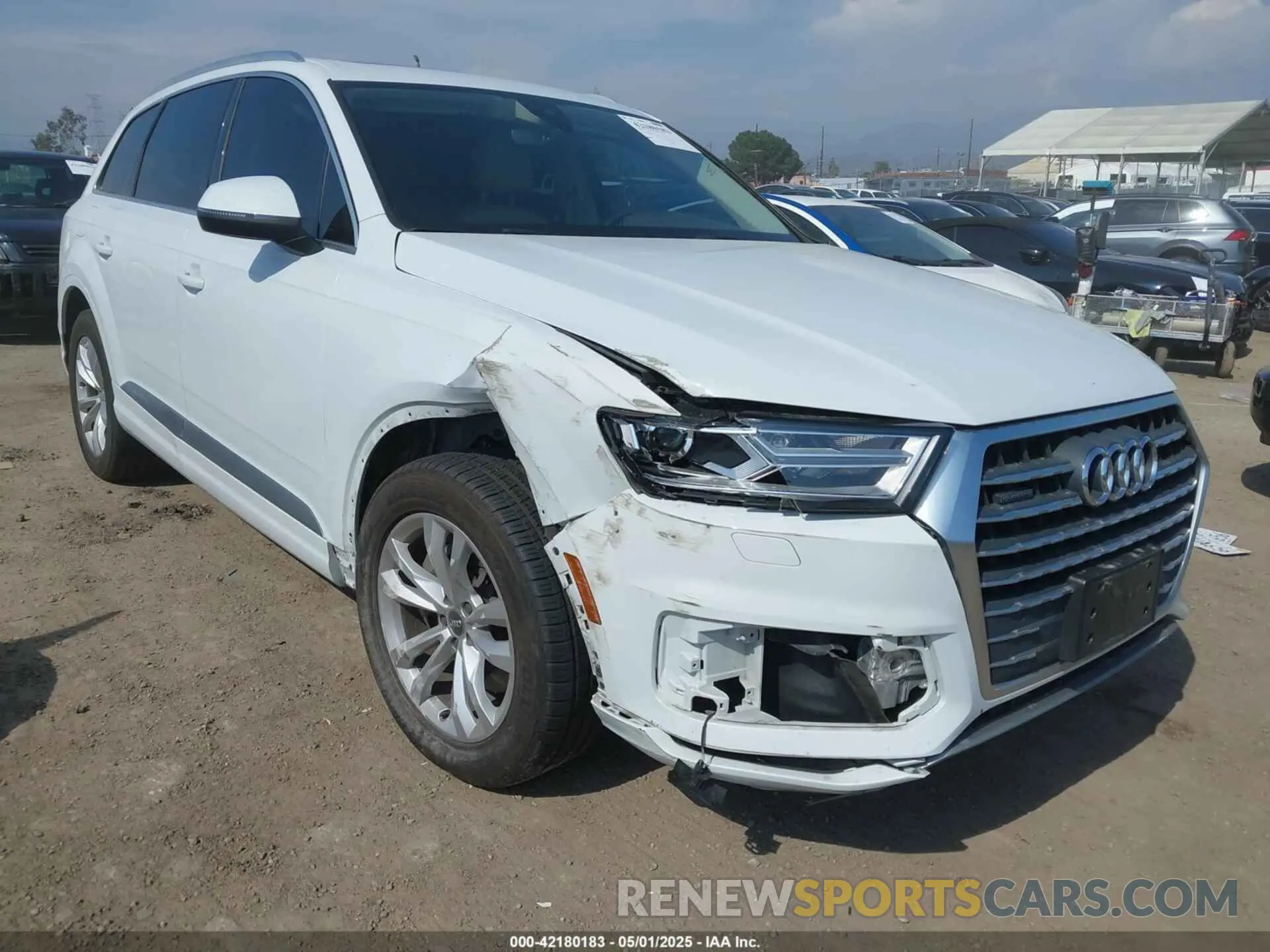 1 Фотография поврежденного автомобиля WA1AAAF74KD004991 AUDI Q7 2019