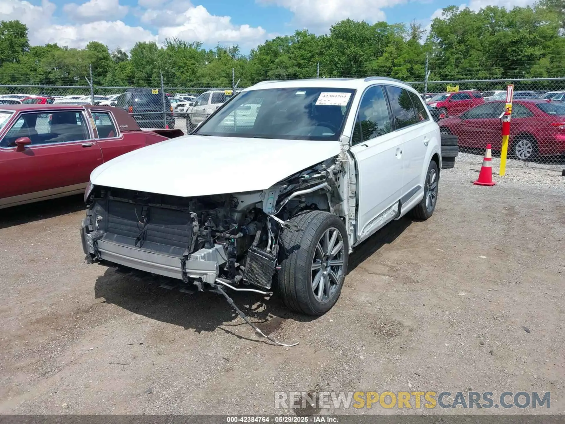 2 Фотография поврежденного автомобиля WA1AAAF75KD002473 AUDI Q7 2019