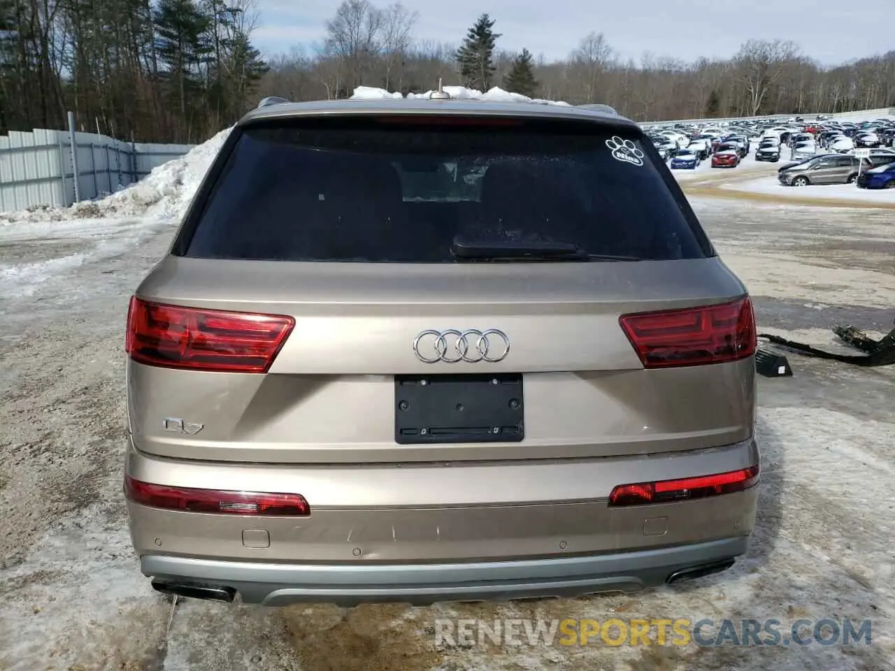 6 Photograph of a damaged car WA1AAAF77KD023888 AUDI Q7 2019