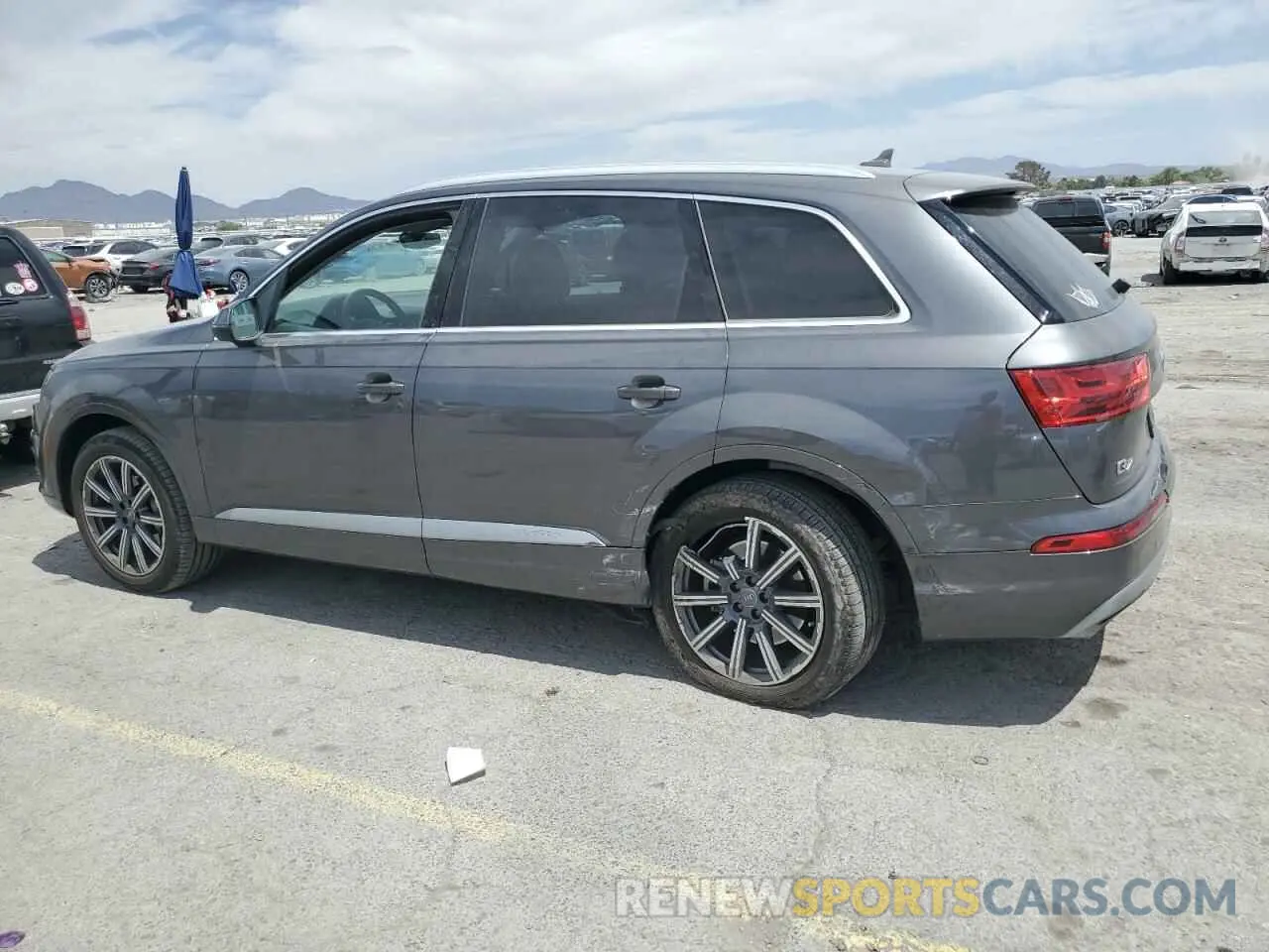 2 Photograph of a damaged car WA1AAAF79KD006929 AUDI Q7 2019