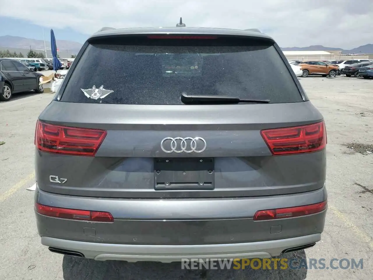 6 Photograph of a damaged car WA1AAAF79KD006929 AUDI Q7 2019