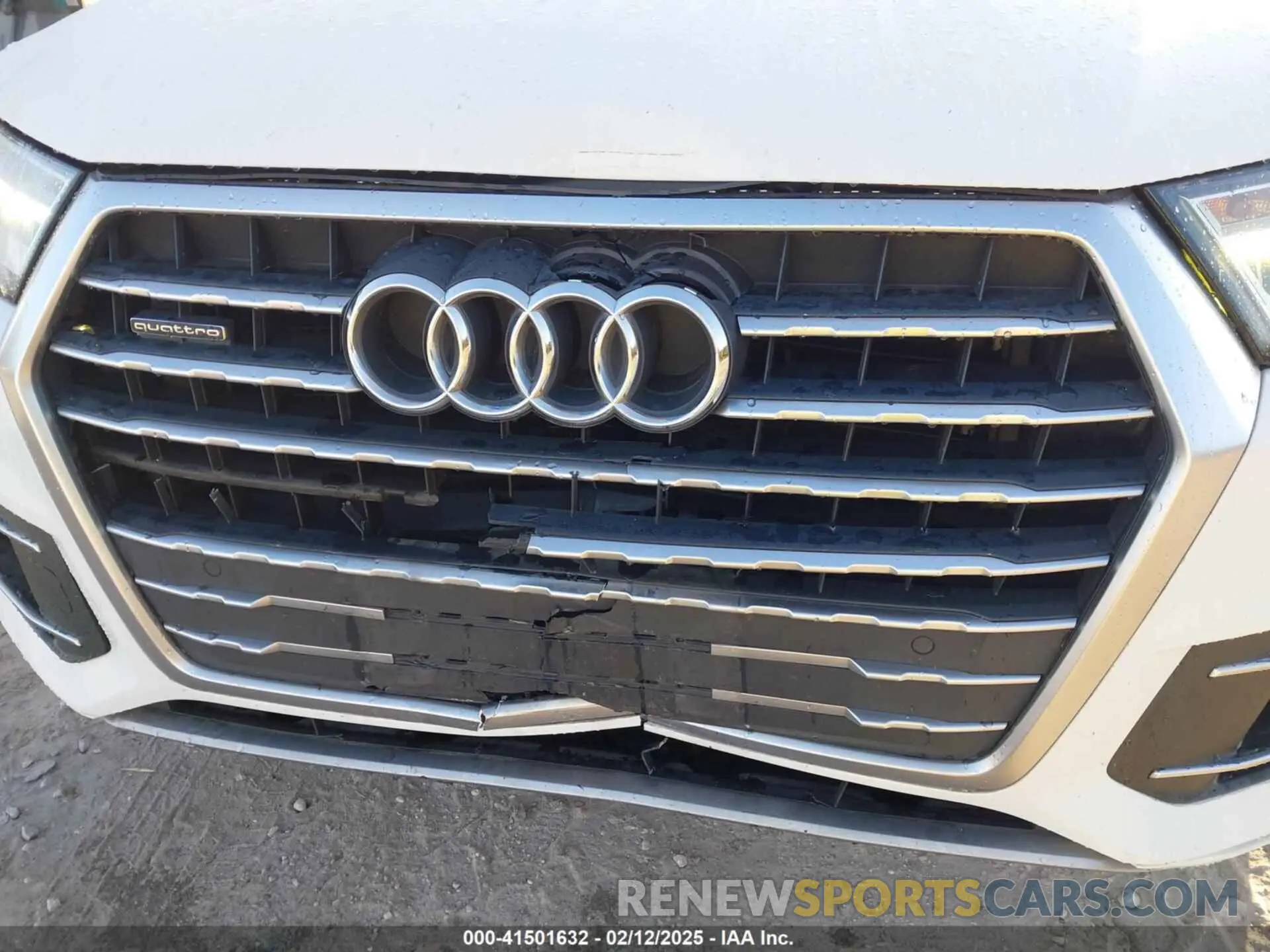 6 Photograph of a damaged car WA1AAAF79KD013721 AUDI Q7 2019